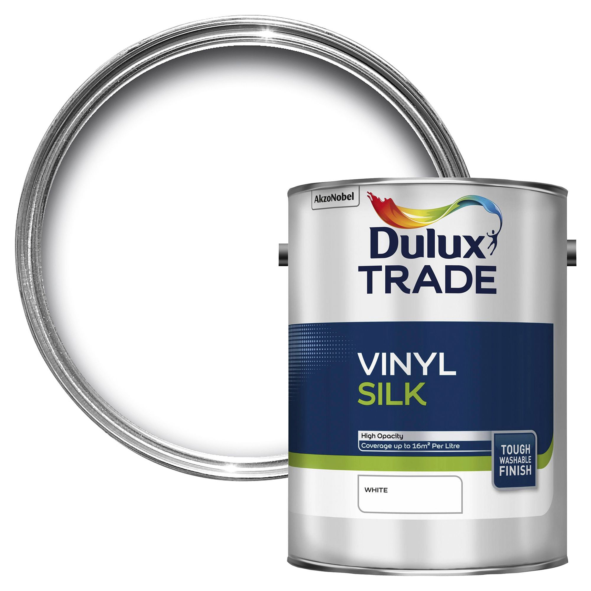 Dulux Natural Hints Apricot White Matt Emulsion Paint 2.5L