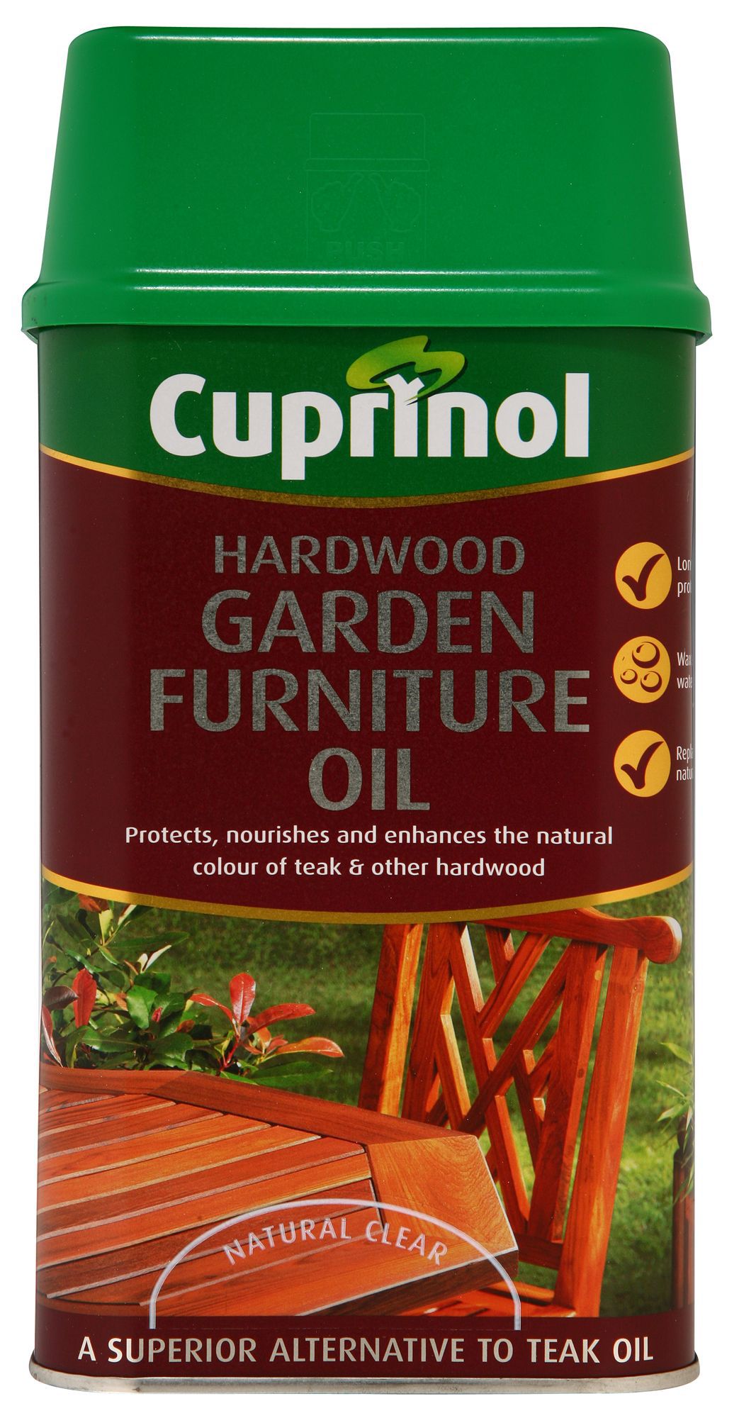 Cuprinol Clear Hardwood Garden Furniture Oil 1L Departments DIY at B&Q