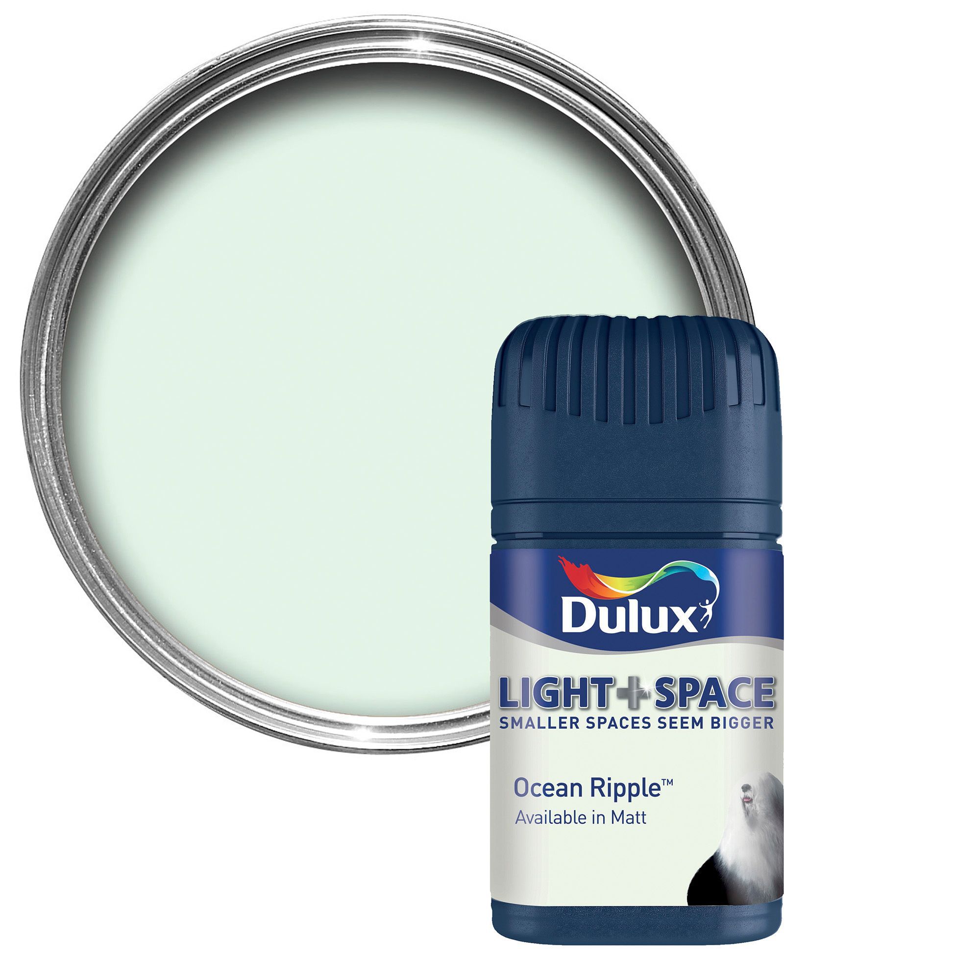 Dulux Light & Space Ocean Ripple Matt Emulsion Paint 0.05L Tester Pot