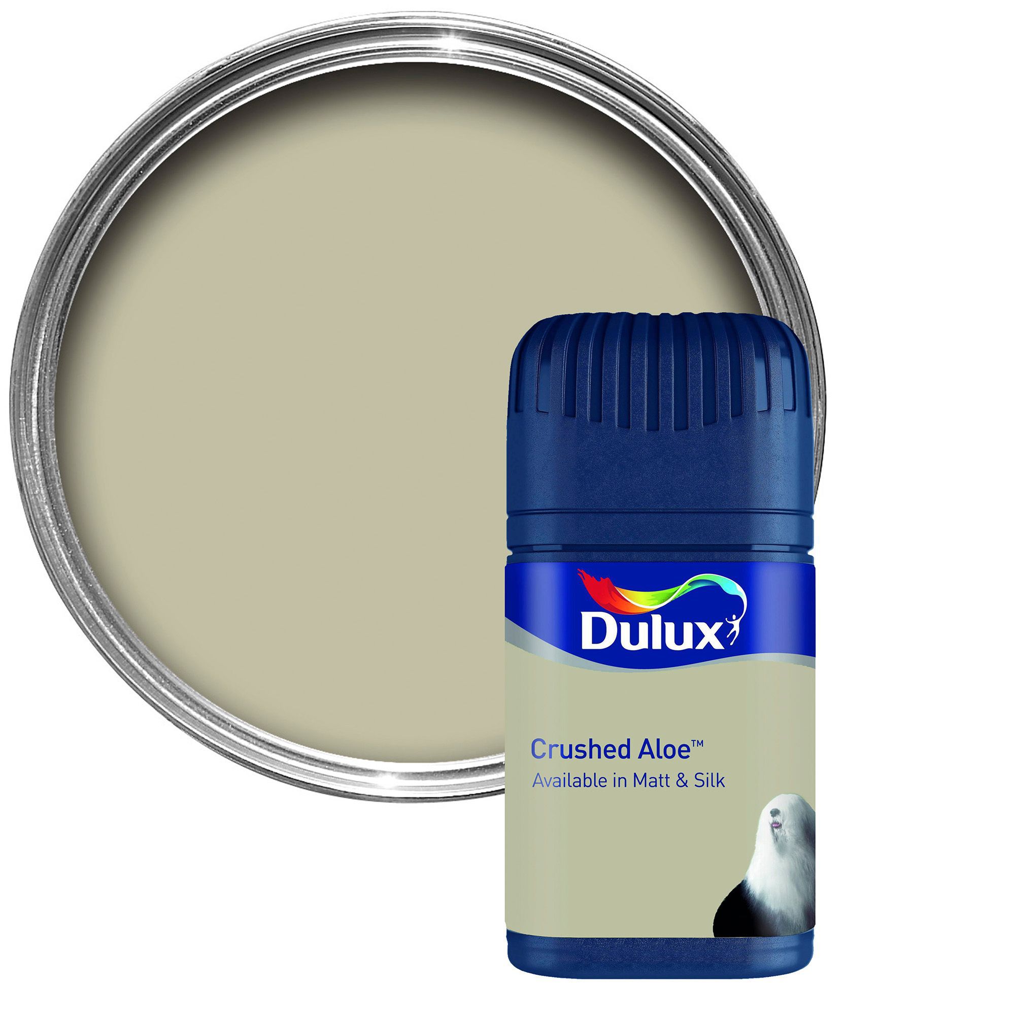 Dulux Crushed Aloe Matt Emulsion Paint 0.05L Tester Pot Departments