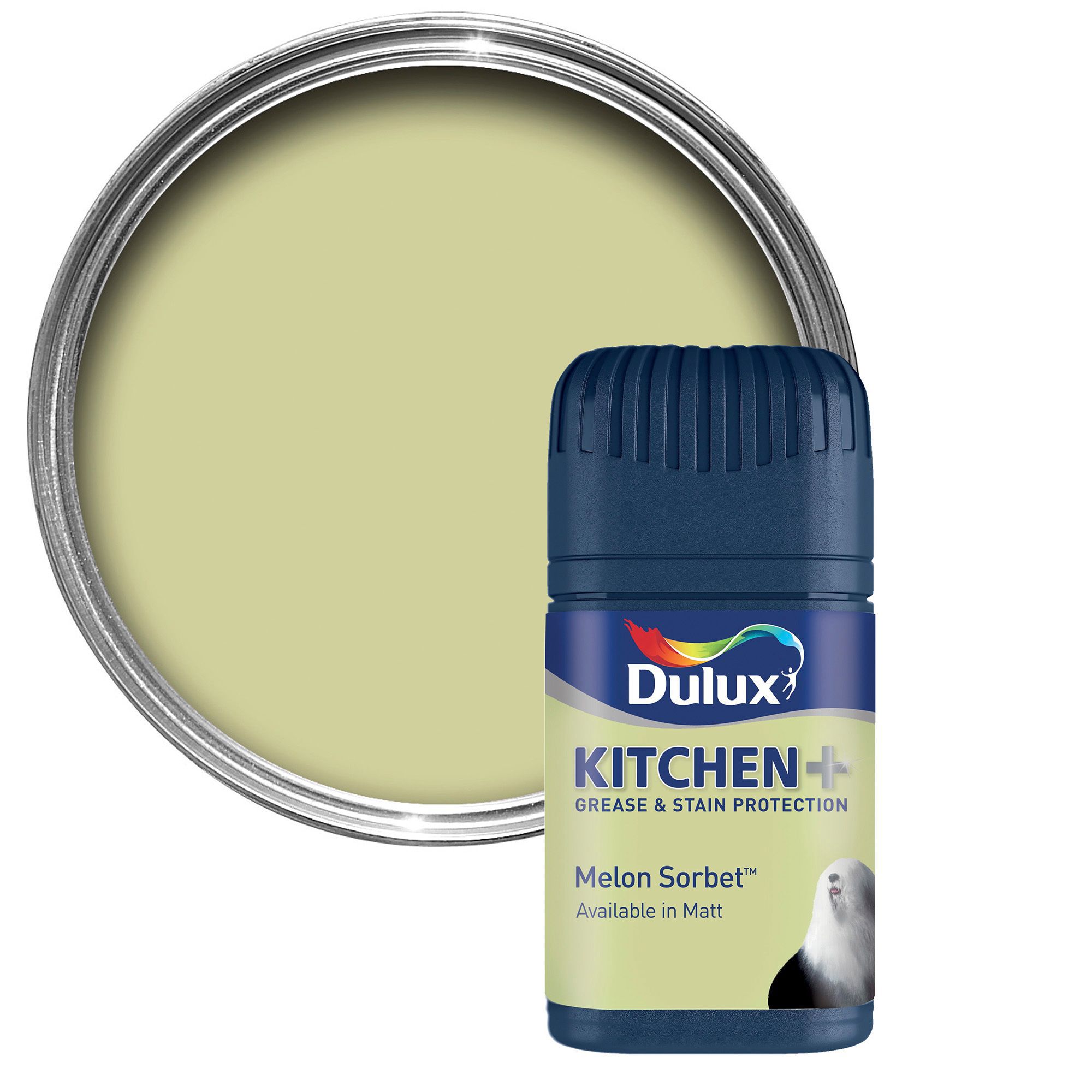 Dulux Kitchen Melon Sorbet Matt Emulsion Paint 0.05L Tester Pot