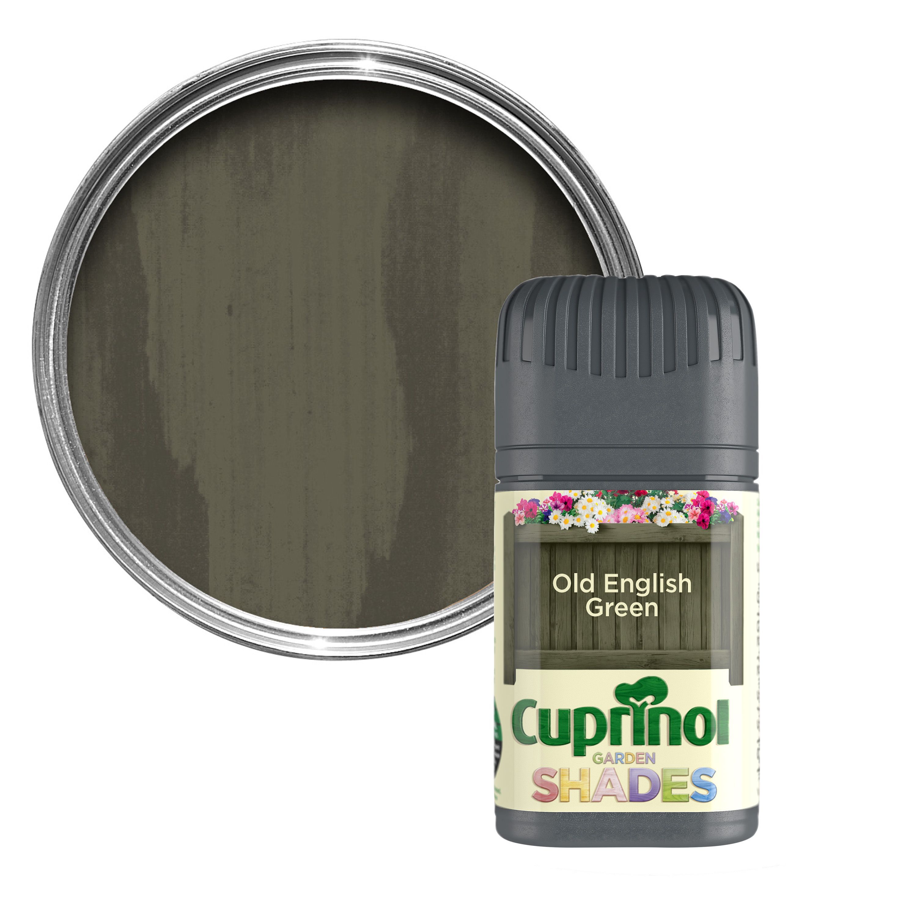 Cuprinol Garden Shades Old English Green Matt Wood Paint 0.05L