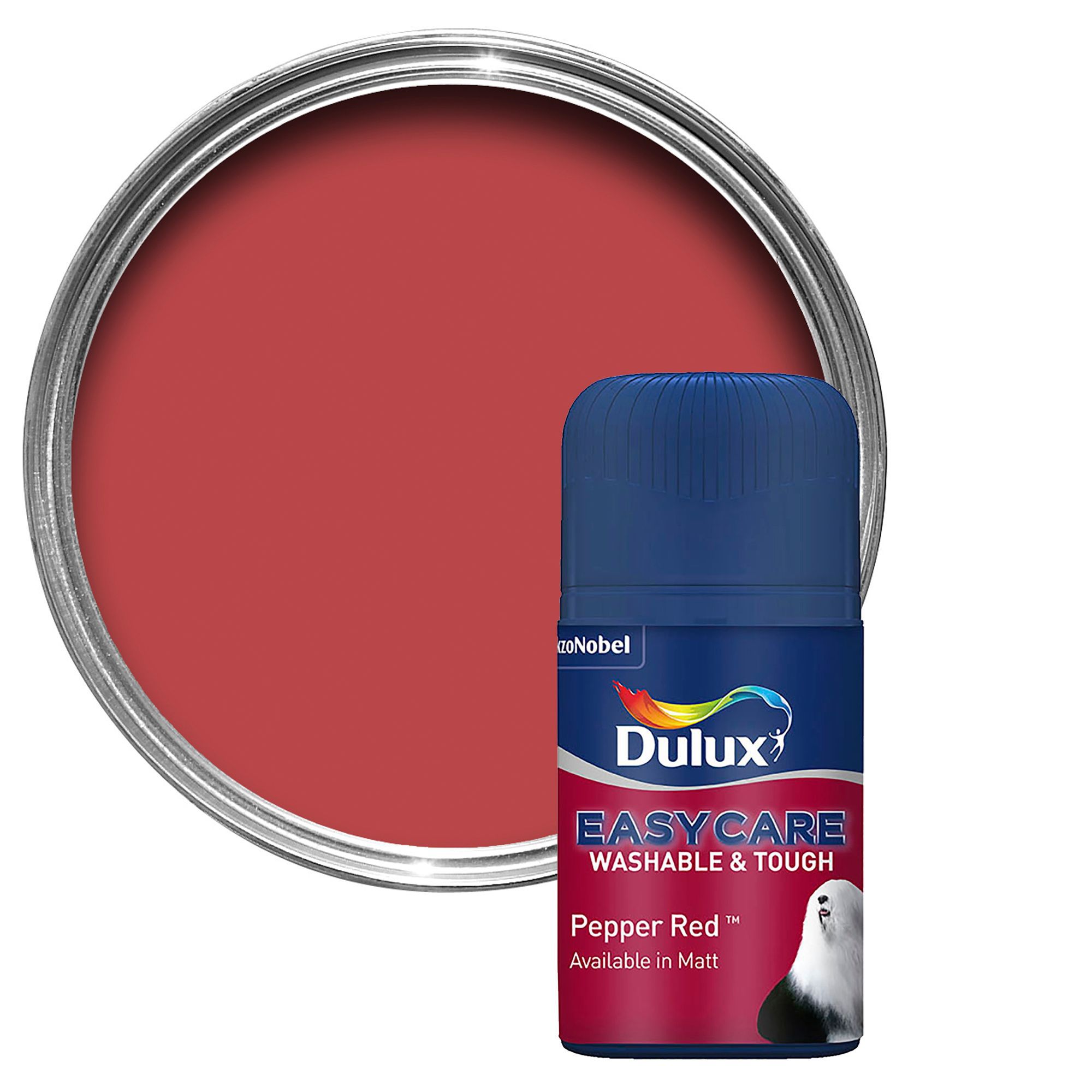 Dulux Red Wall Paint DIY