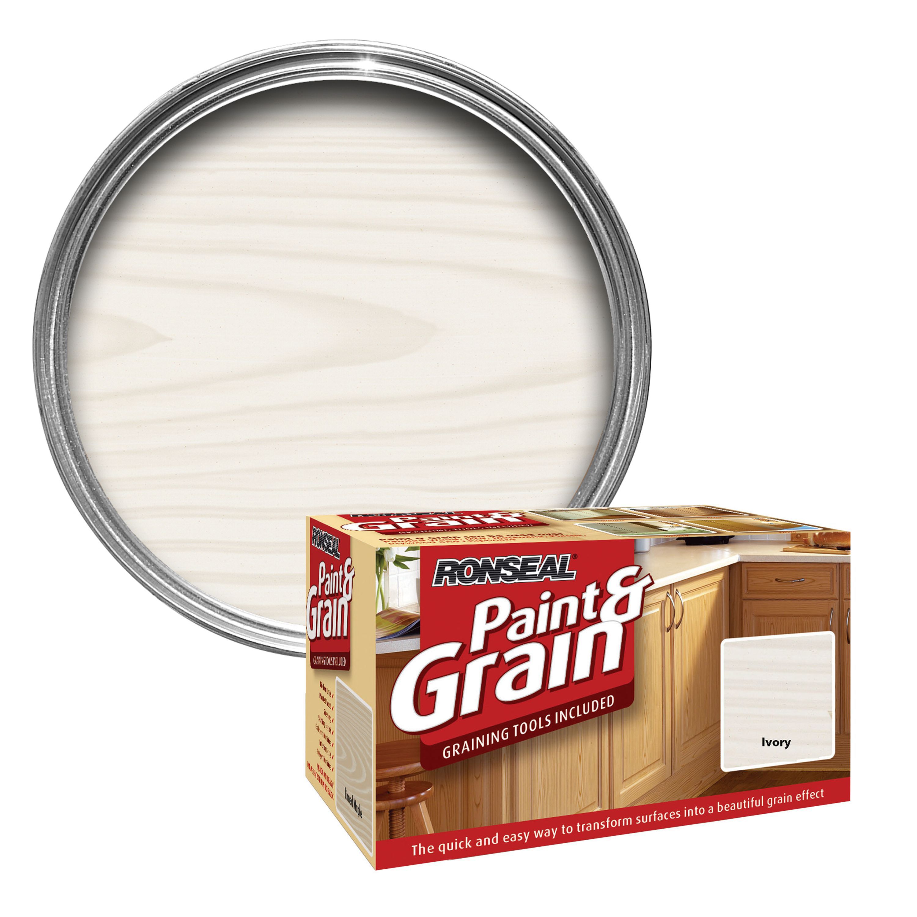 Ronseal Ivory Special Effect Paint 1.5L Departments DIY at B&Q