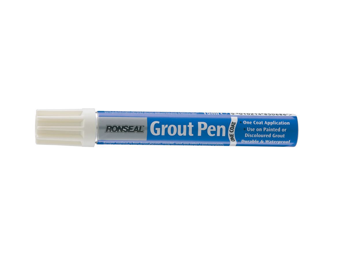 Ronseal White Grout Pen 7 Ml | Departments | DIY At B&Q