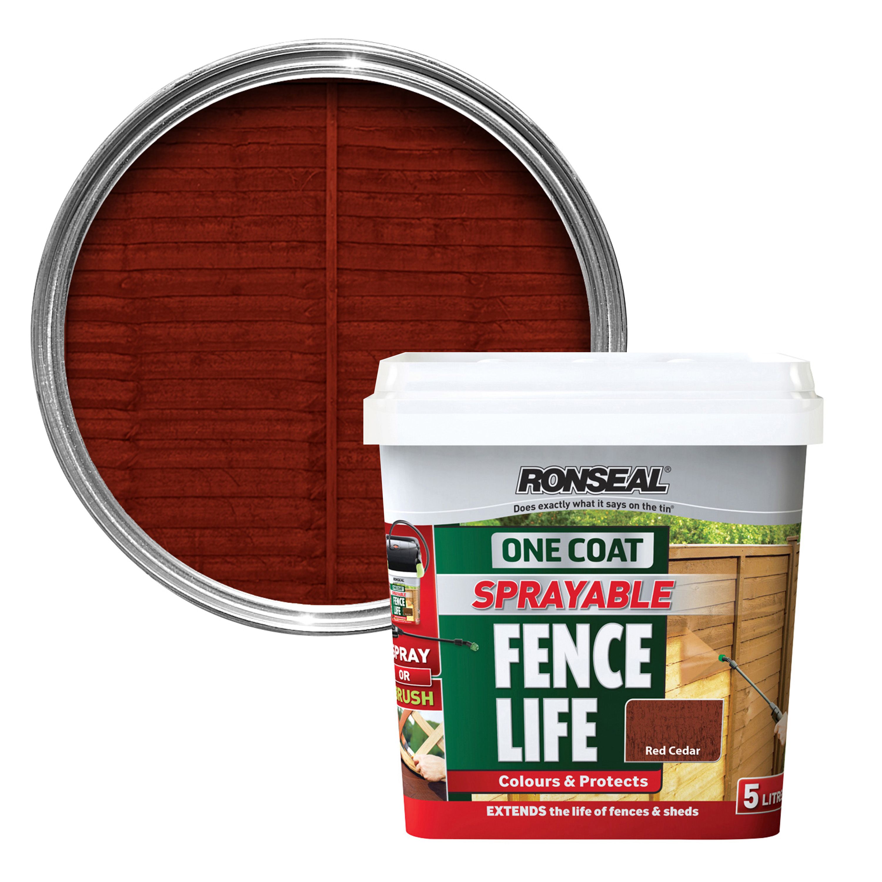 Ronseal Ultimate Protection Cedar Decking Stain 2.5L Departments