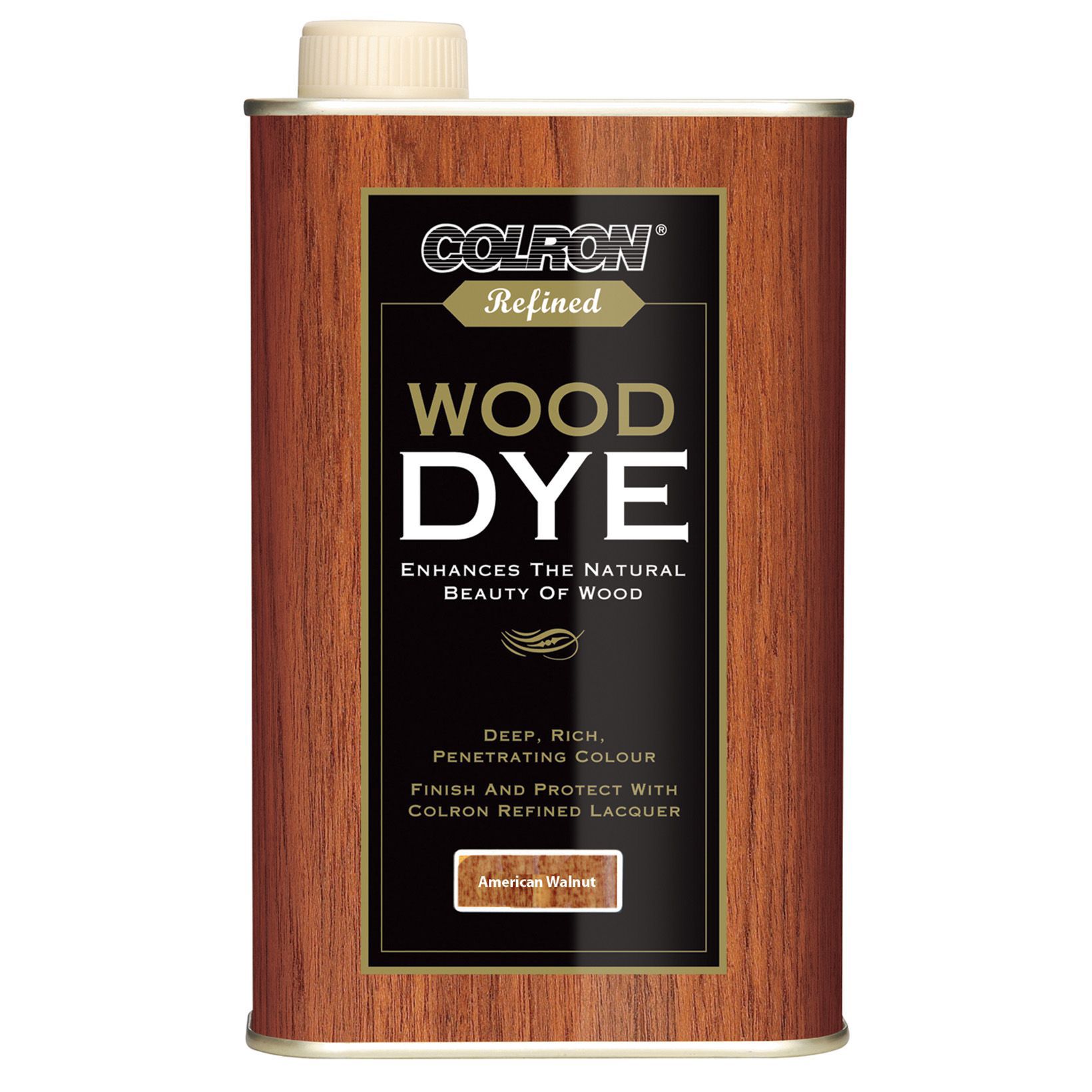 Colron Refined American Walnut Wood Dye 0.25L | Departments | DIY At B&Q