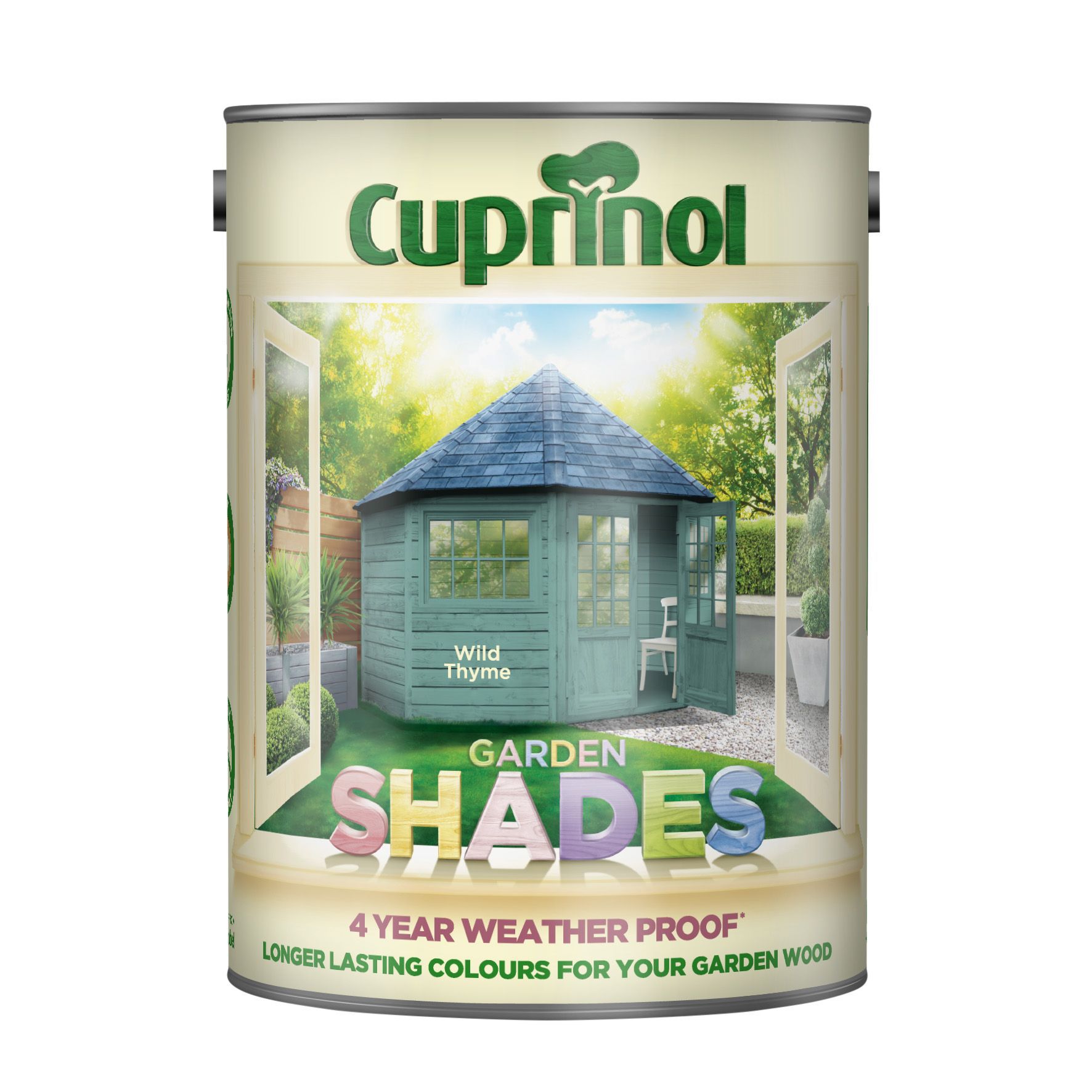 Cuprinol Garden Shades Wild Thyme Matt Wood Paint 5000ml Departments TradePoint