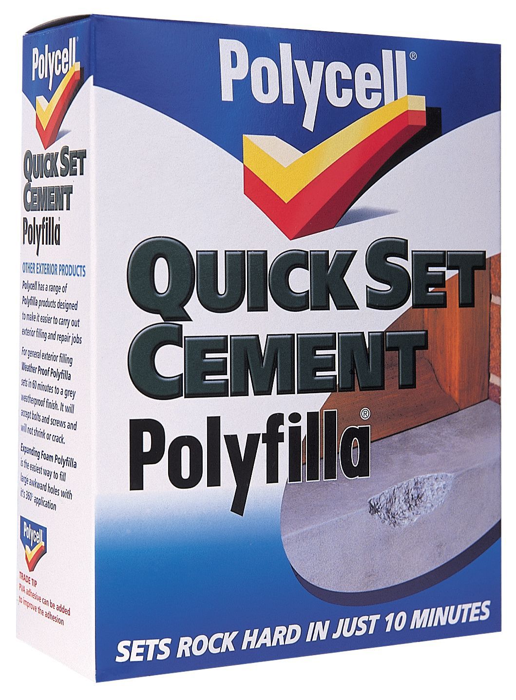 Polycell Quick Set Cement Filler 2kg | Departments | DIY at B&Q