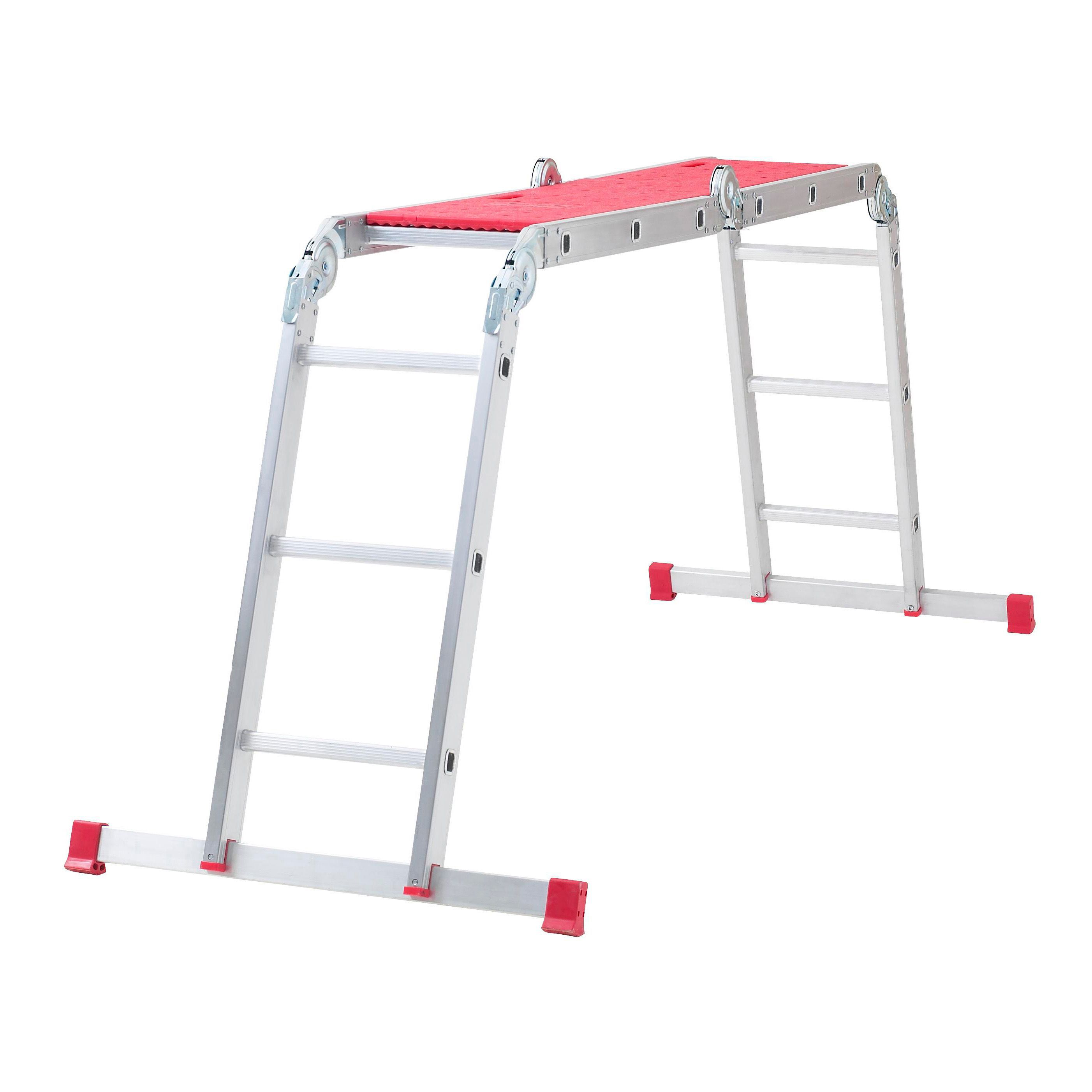 Abru Multi-Purpose 12-Way 12 Tread Combination Ladder | Departments ...