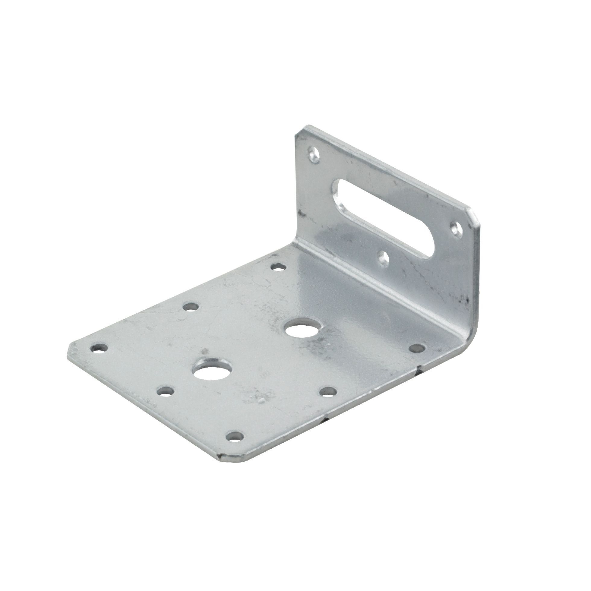 Silver Effect Steel Wood to Concrete Bracket Departments DIY at B&Q