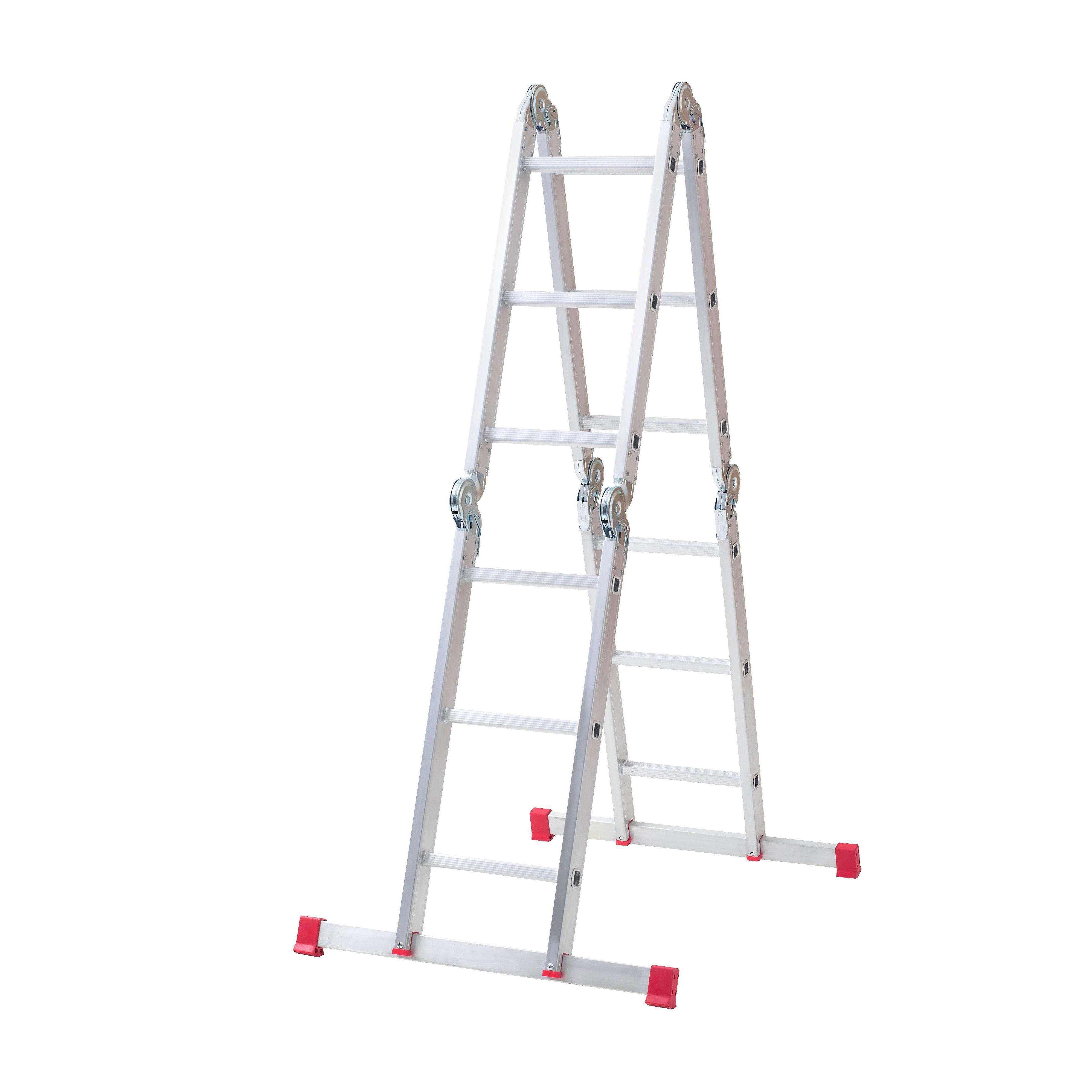 Werner 12Way 12 Tread Combination Ladder Departments DIY at B&Q