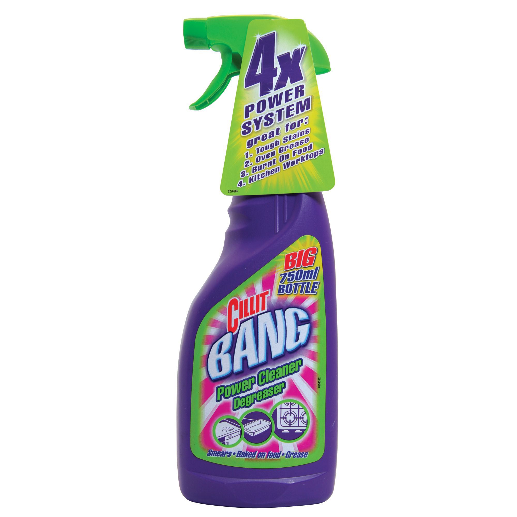 Cillit Bang Degreaser Cleaner Bottle, 750 ml Departments DIY at B&Q