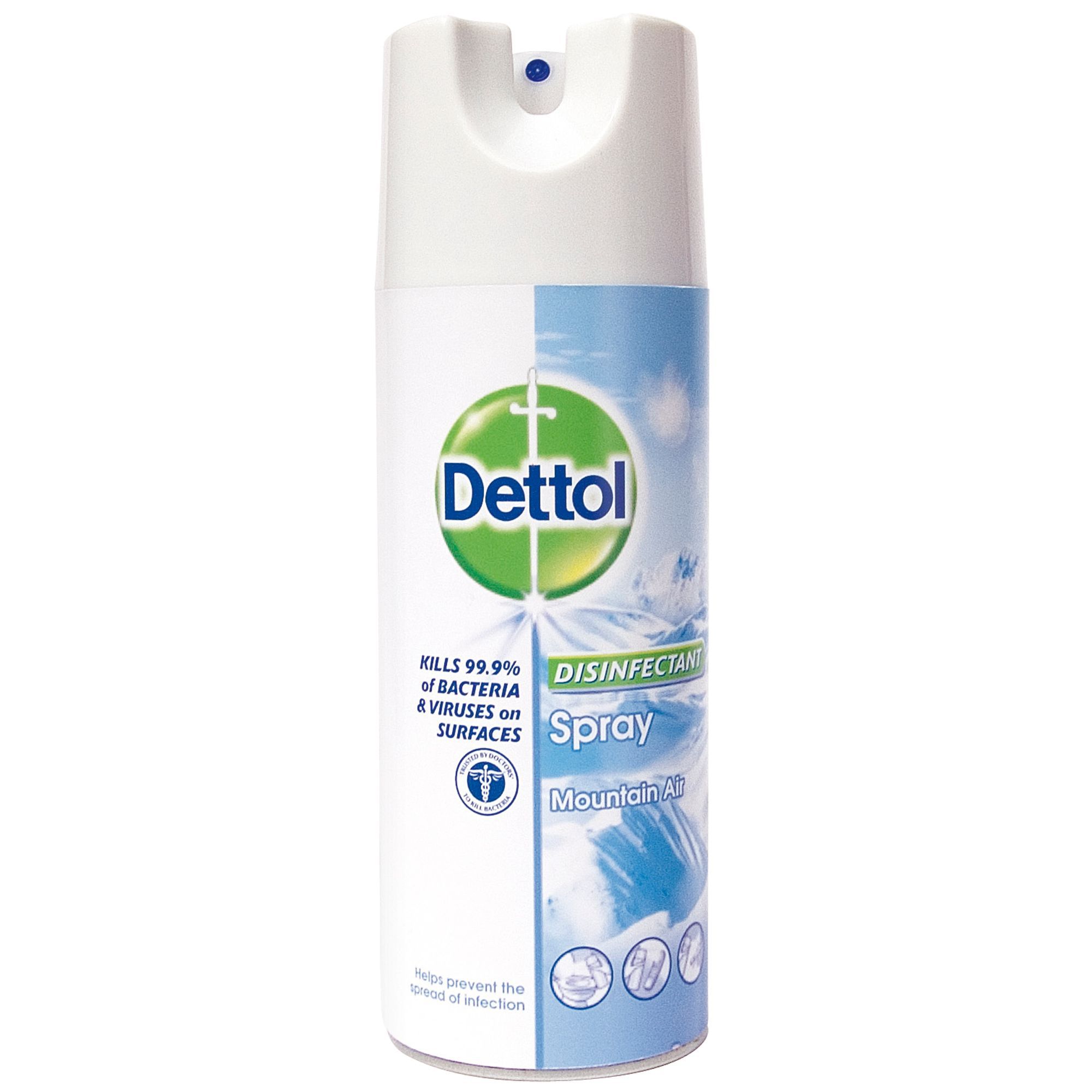 Dettol Disinfectant Spray Can, 400 ml Departments DIY at B&Q