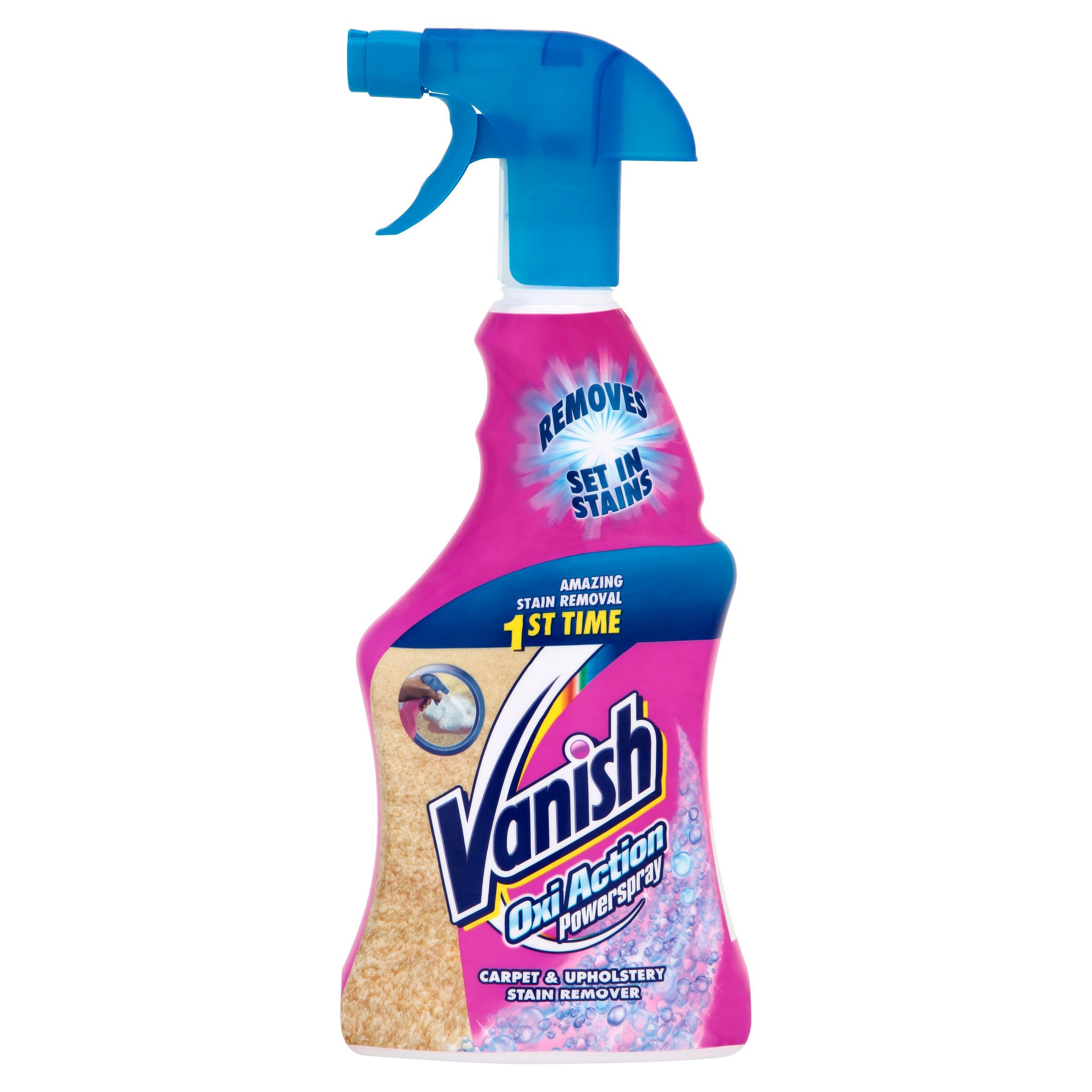 Vanish Carpet Cleaner Spray, 500 ml Departments DIY at B&Q