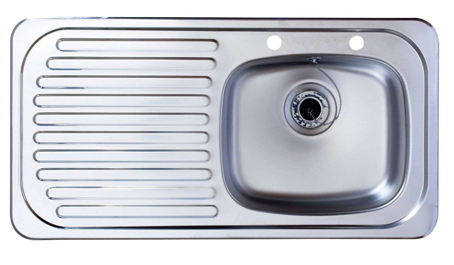 Astracast Utility 1 Bowl Stainless Steel Sink & LH Drainer