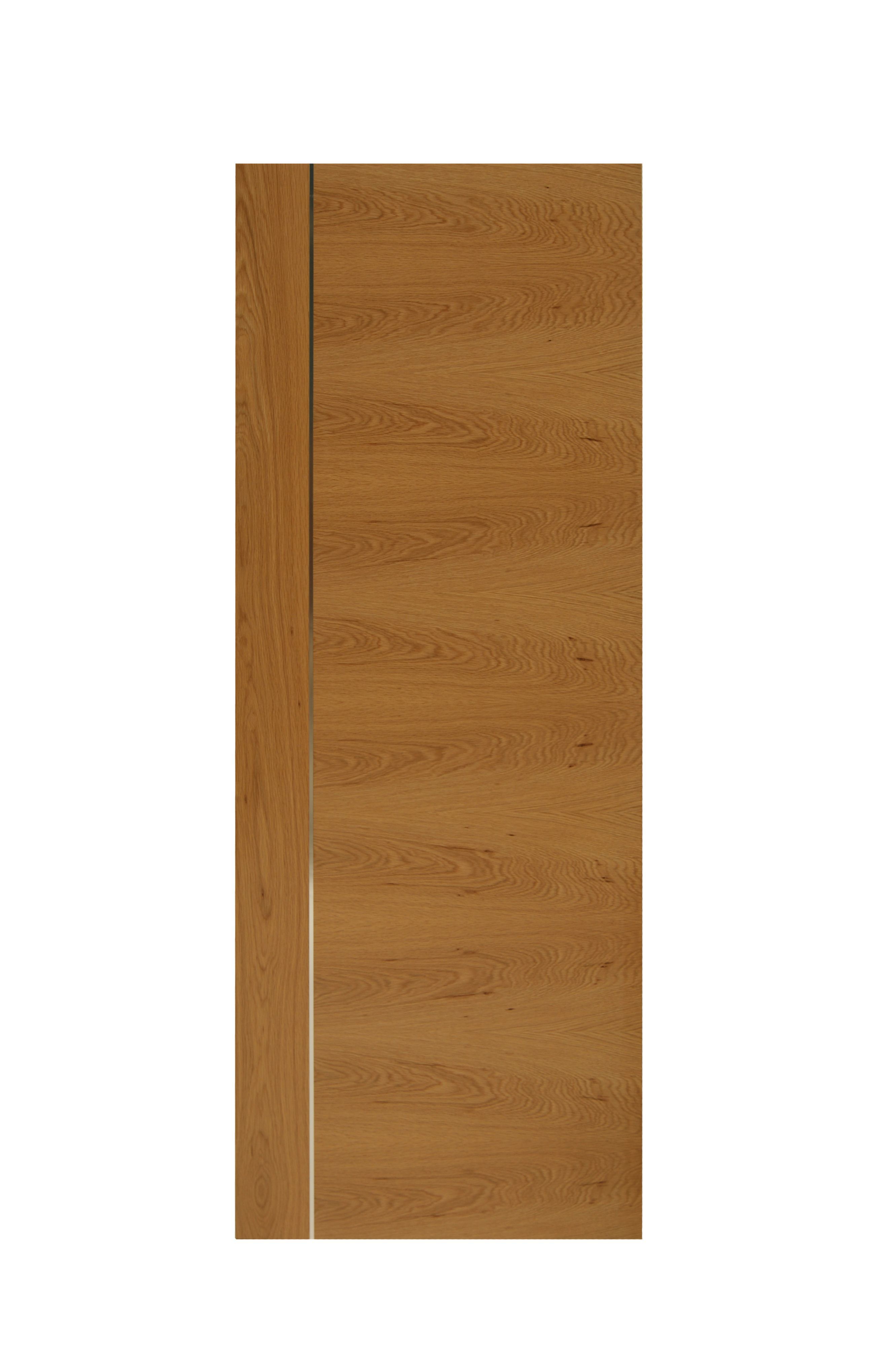 Cottage Panelled Oak Veneer Internal Unglazed Door, (H)1981mm (W)762mm ...