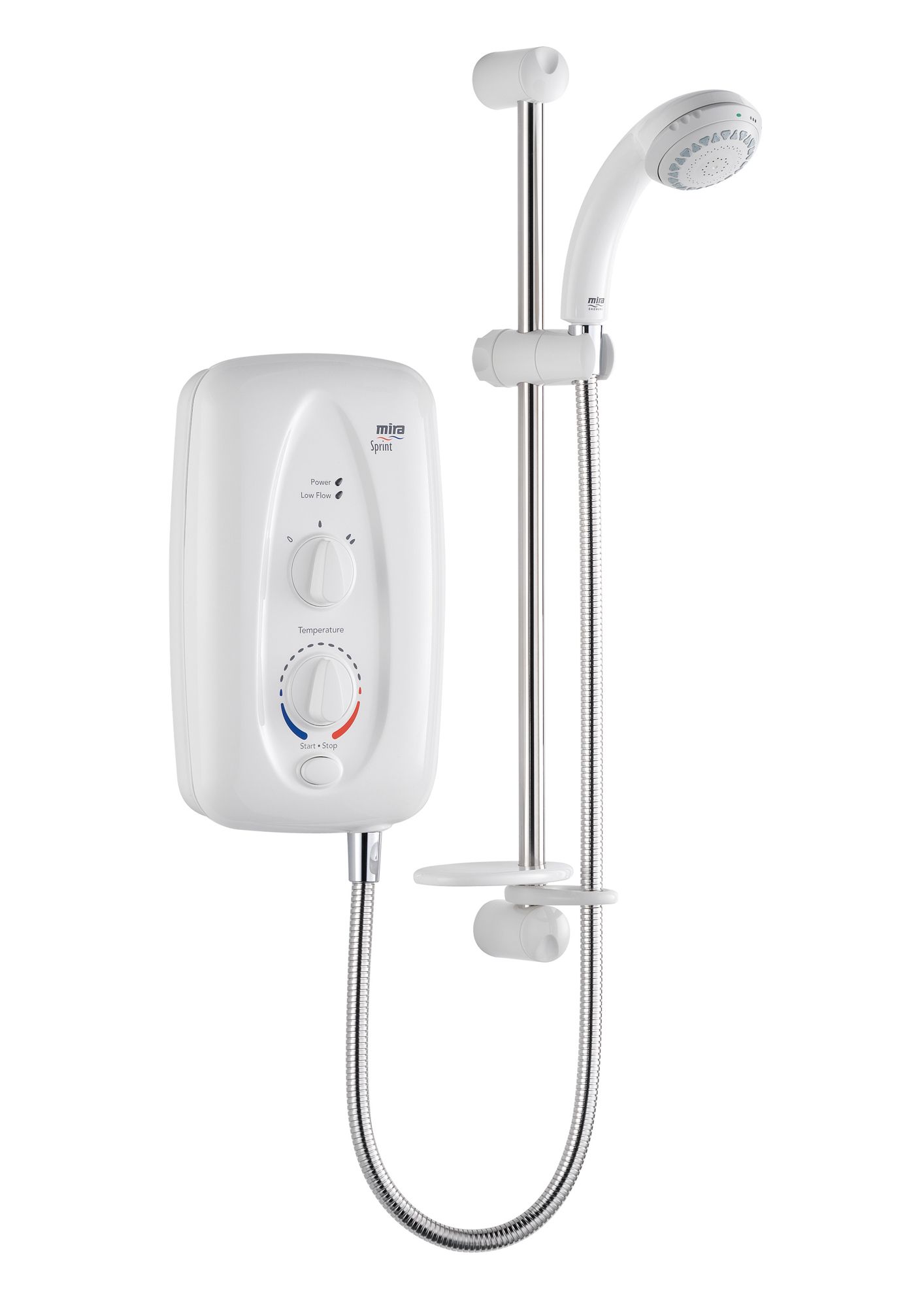 Mira Sprint 8.5kW Electric Shower, White Departments TradePoint