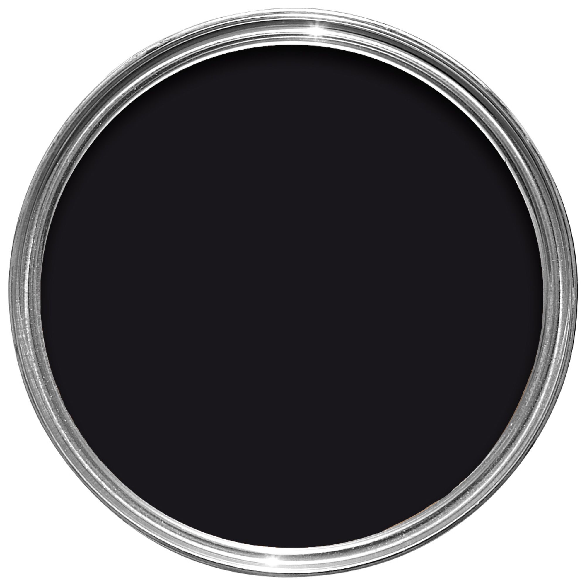 Fortress Black Satin Metal Paint 250ml Departments DIY at B&Q
