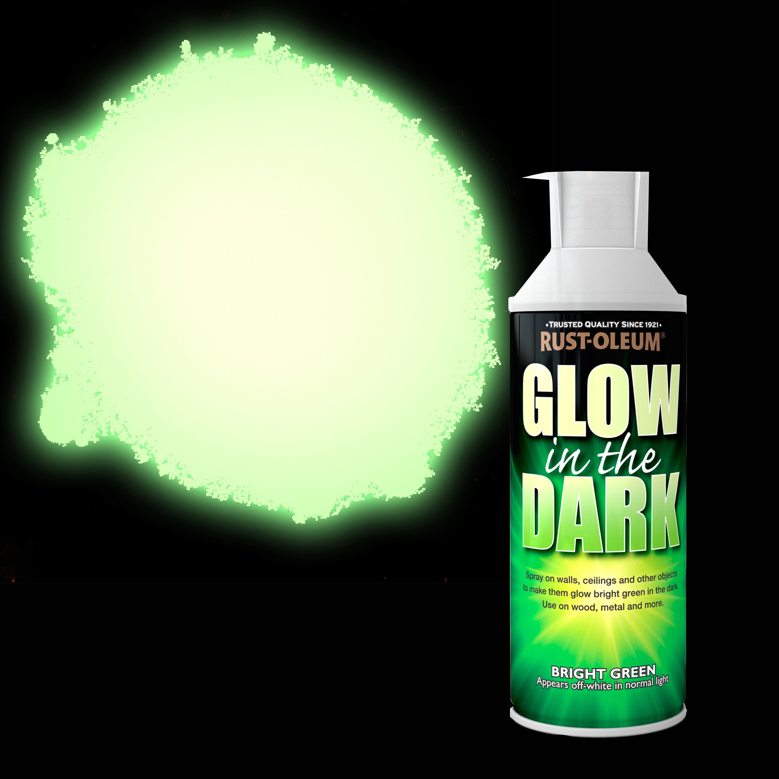 glow in the dark paint for garden pots