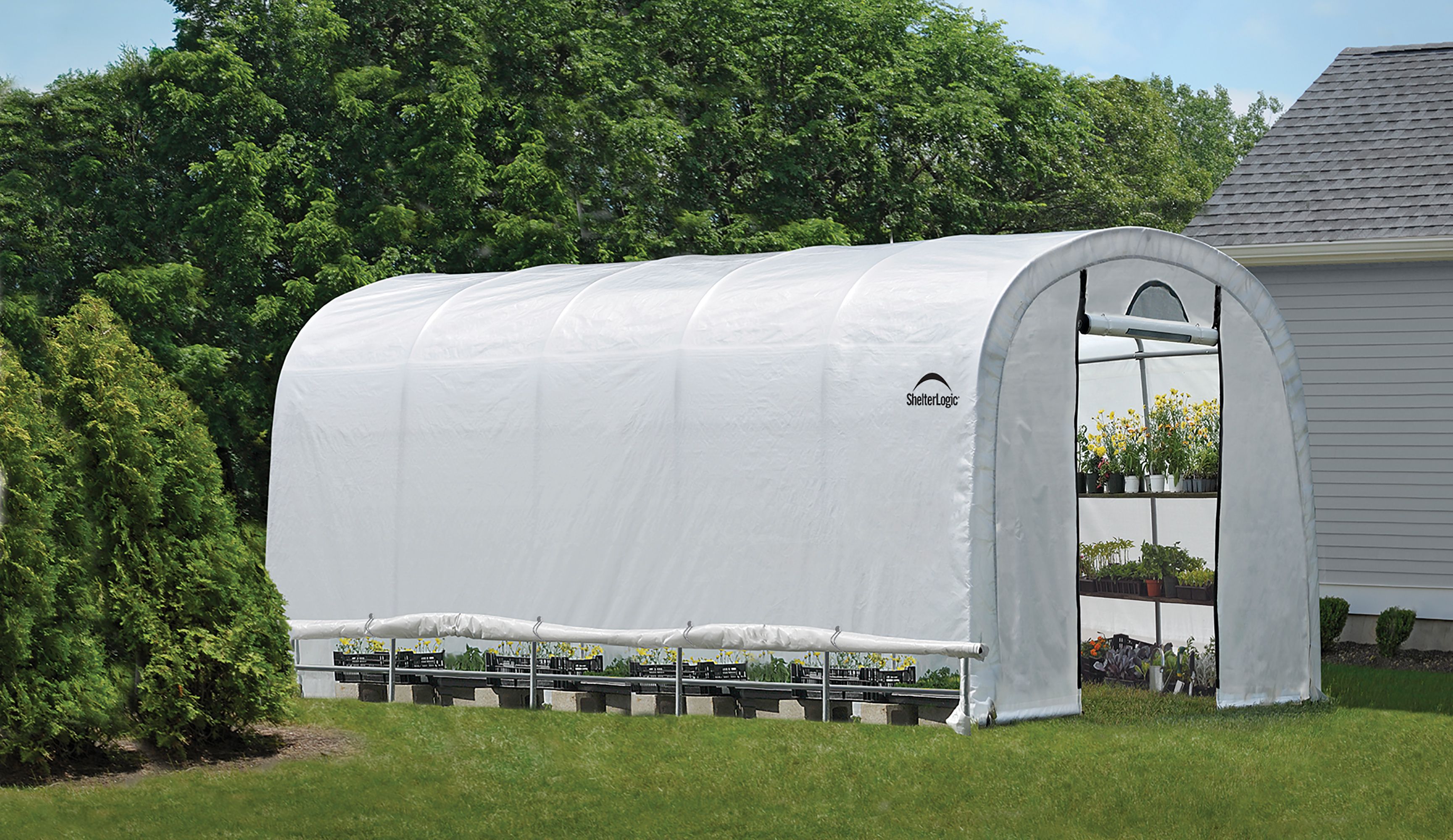 Shelterlogic Heavy Duty 12X20 Greenhouse Departments