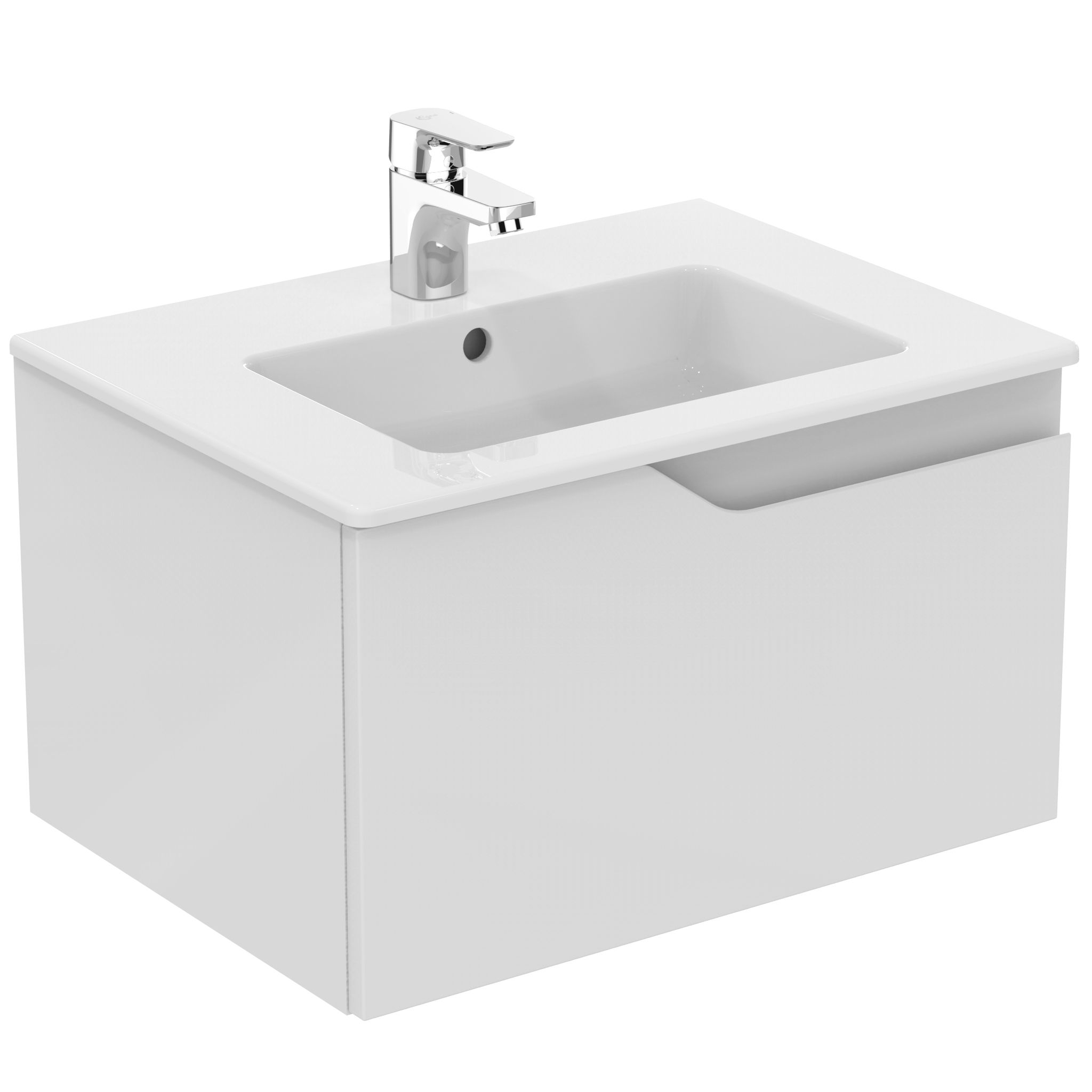 Ideal Standard Imagine Gloss White Vanity Unit, Basin & Mixer Pack