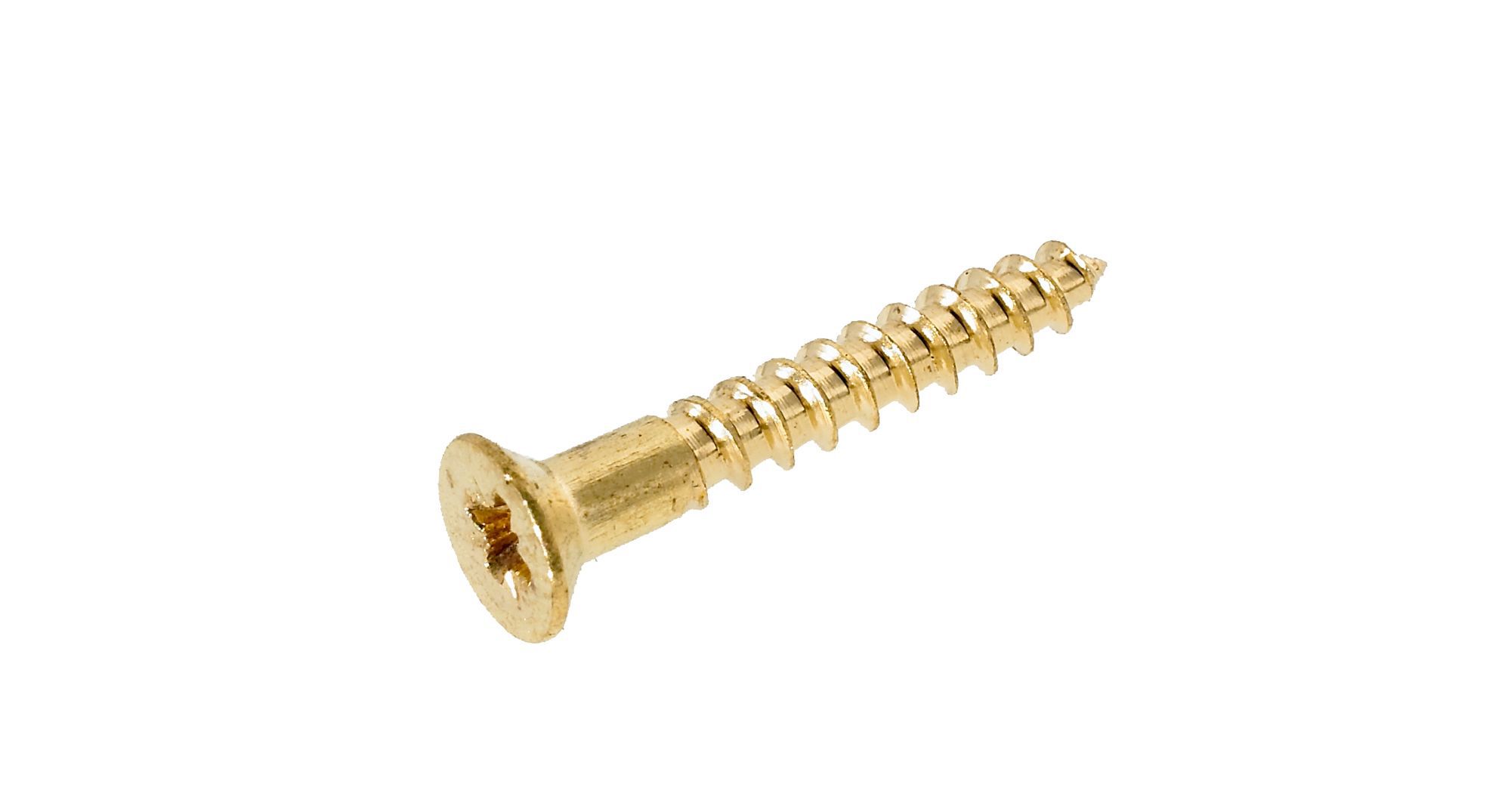 AVF Brass Wood Furniture Screw (Dia)3mm (L)20mm, Pack of 25
