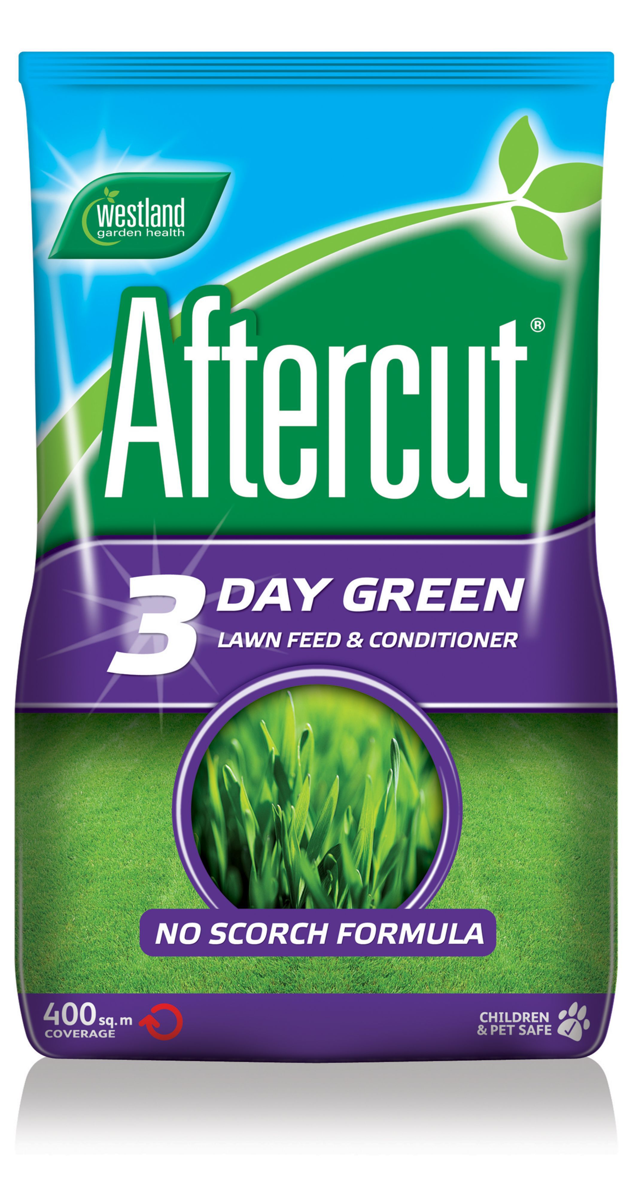 Westland ® Aftercut 3 Day Green Lawn Feed 400 m² 14kg Departments