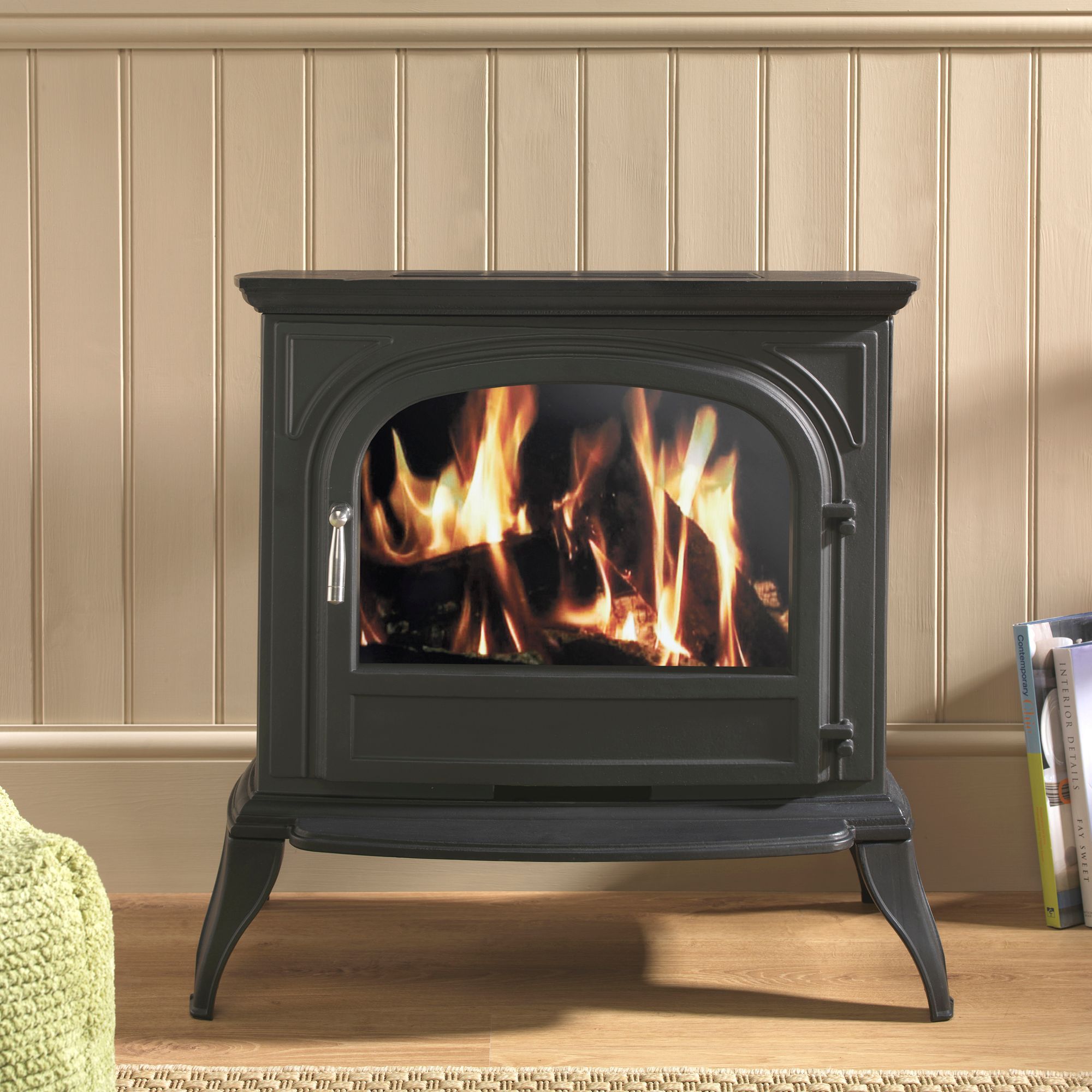 Focal Point Dalvik Black Electric Stove Departments DIY at B&Q