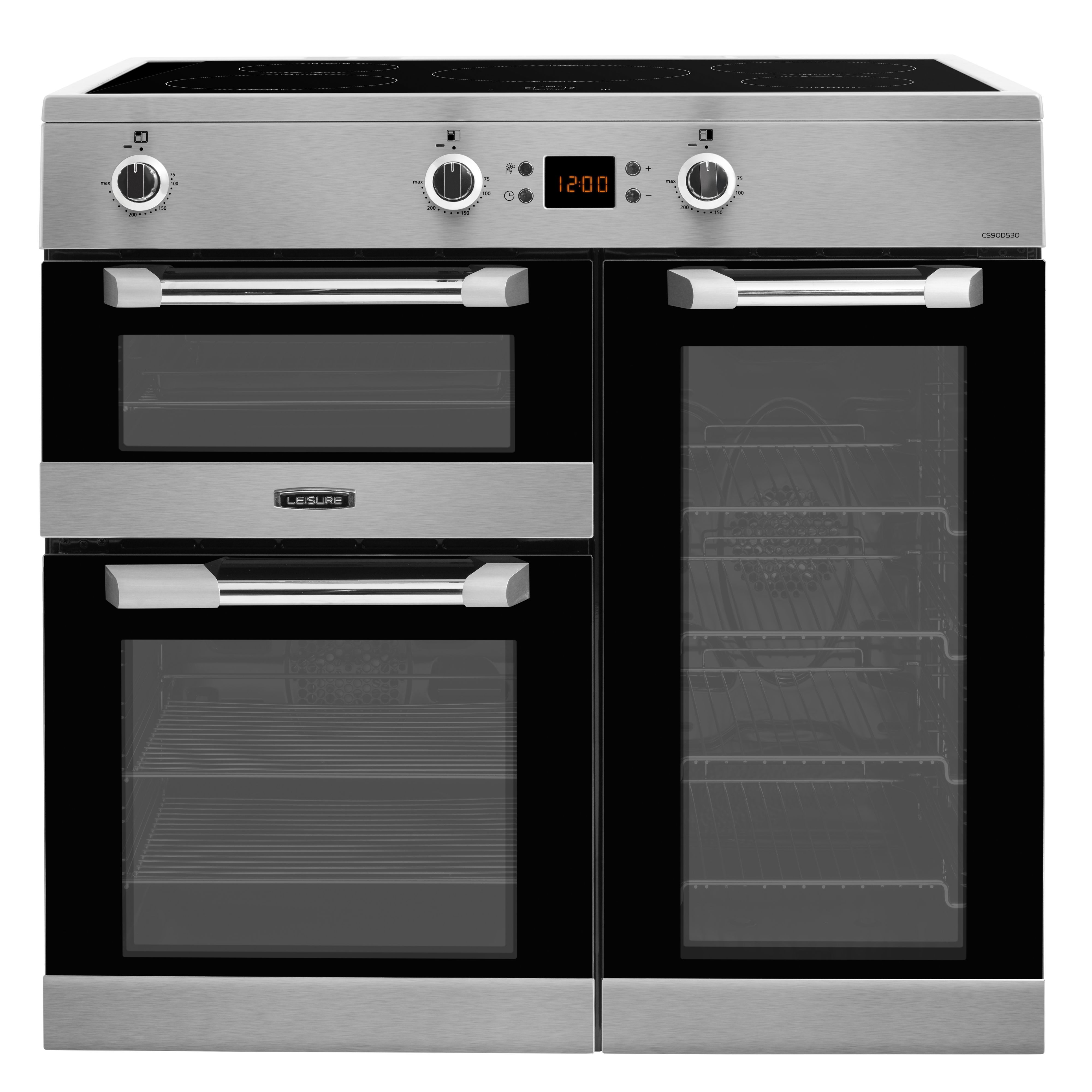 Leisure Freestanding Electric Range Cooker With Induction Hob