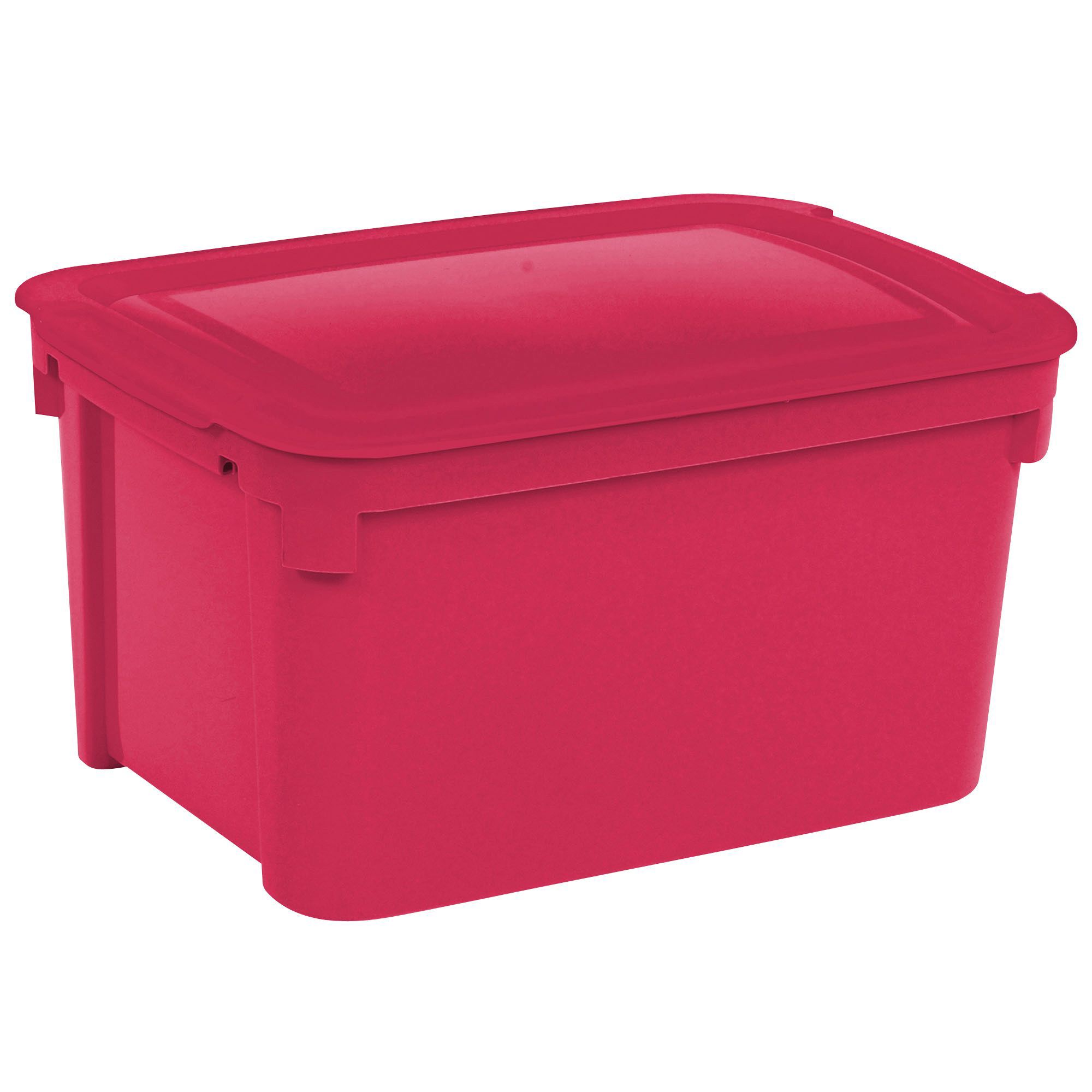 Pink Plastic Storage Box DIY