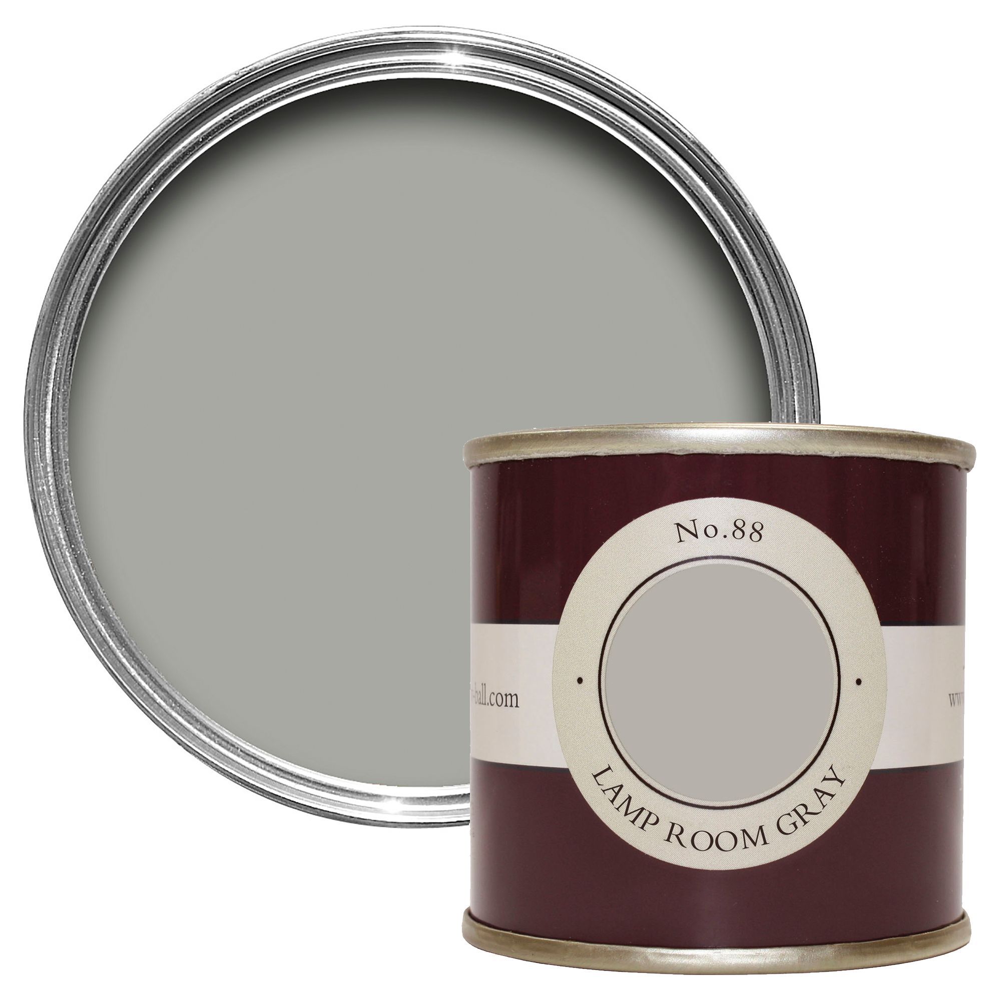 Farrow & Ball Lamp Room Gray No.88 Estate Emulsion Paint 0.1L Tester