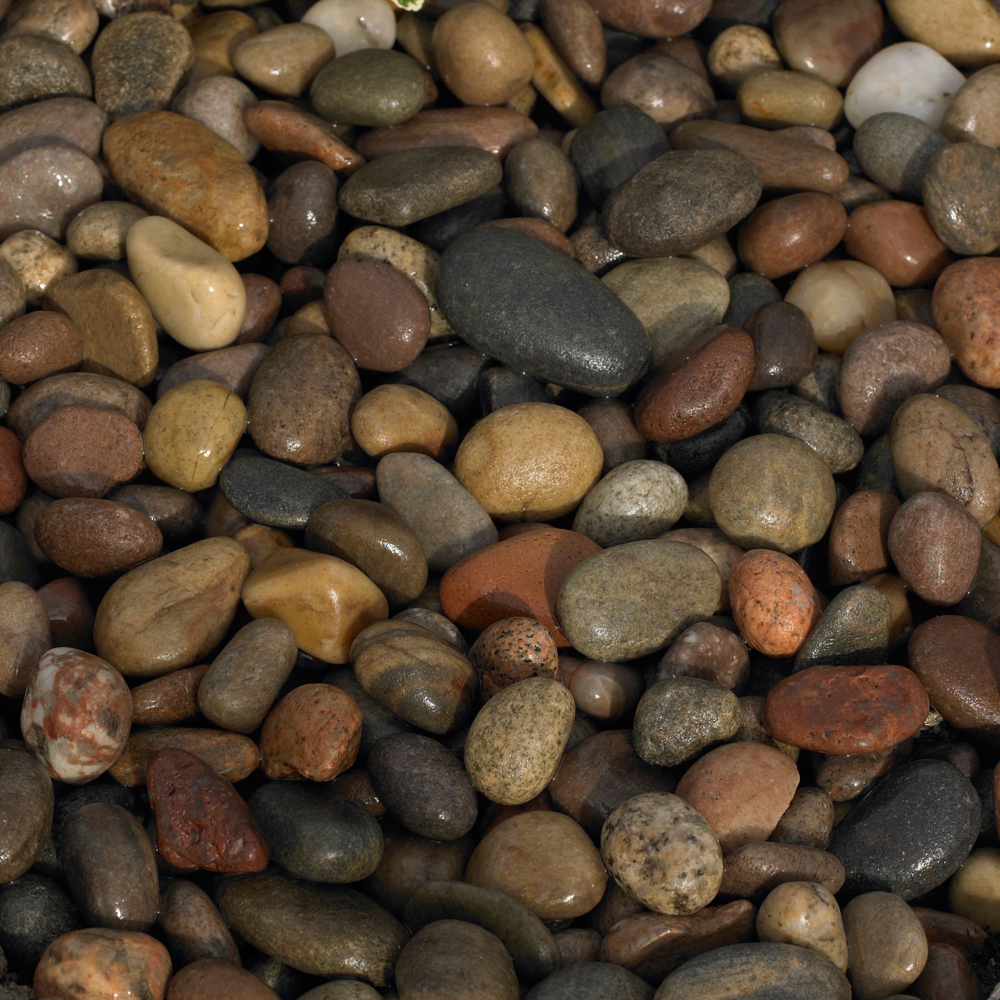 Scottish Pebbles 790kg | Departments | DIY At B&Q