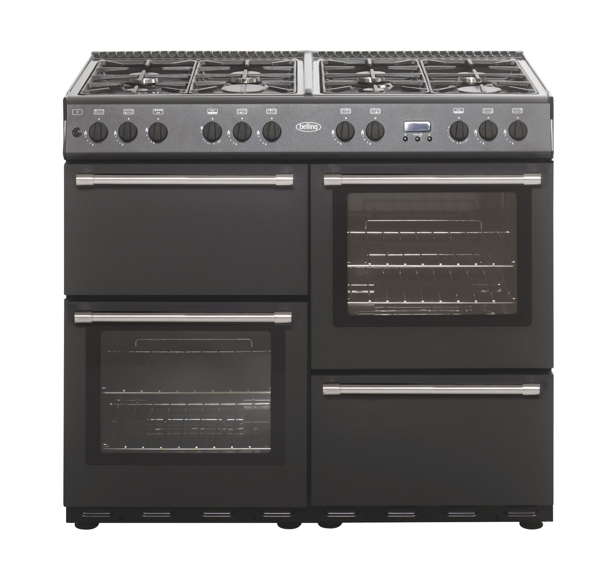 Belling Gas Range Cooker with Gas Hob, 444449442 Departments DIY at B&Q