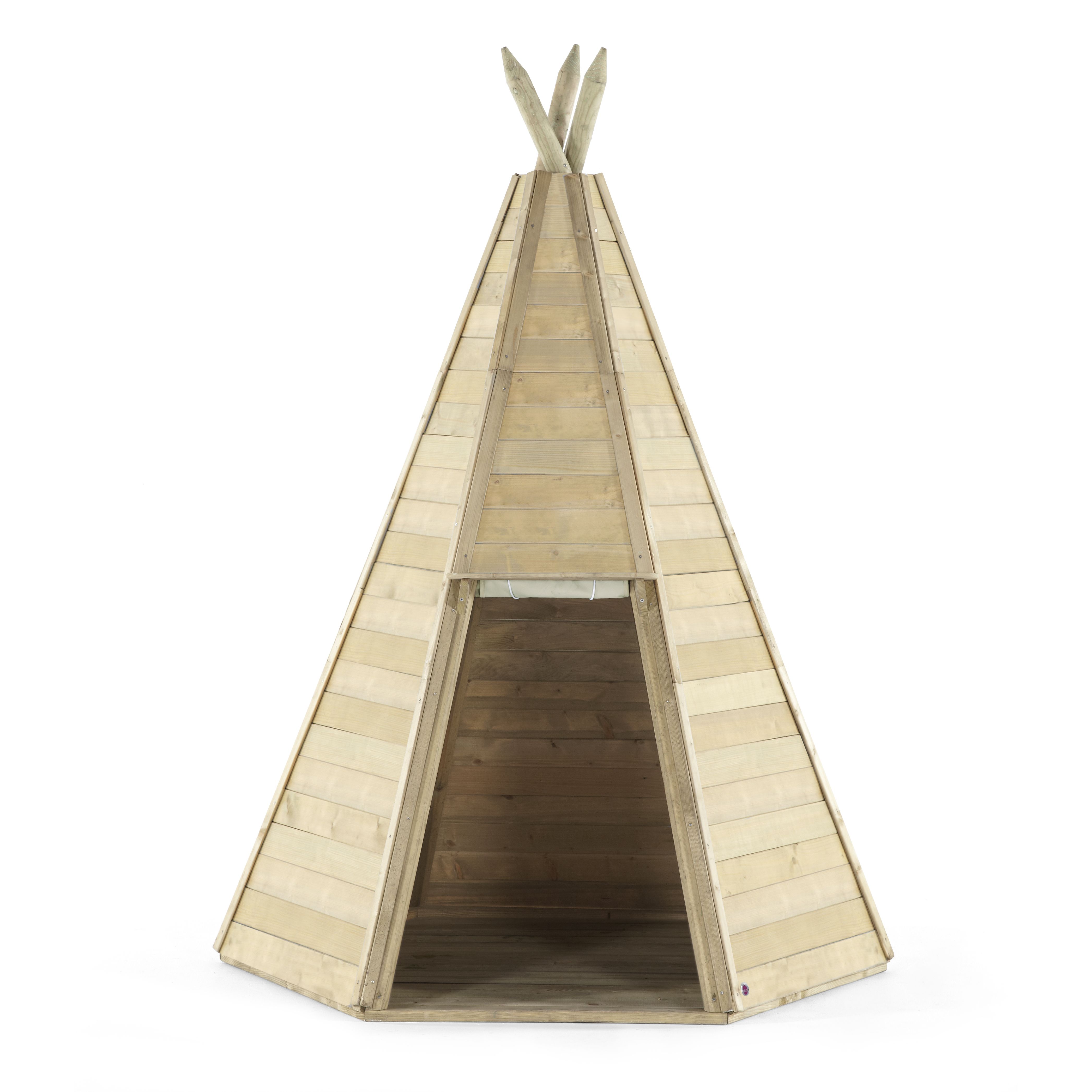 L150 x W150 Outdoor Wooden Teepee with Base | Departments | DIY at B&Q