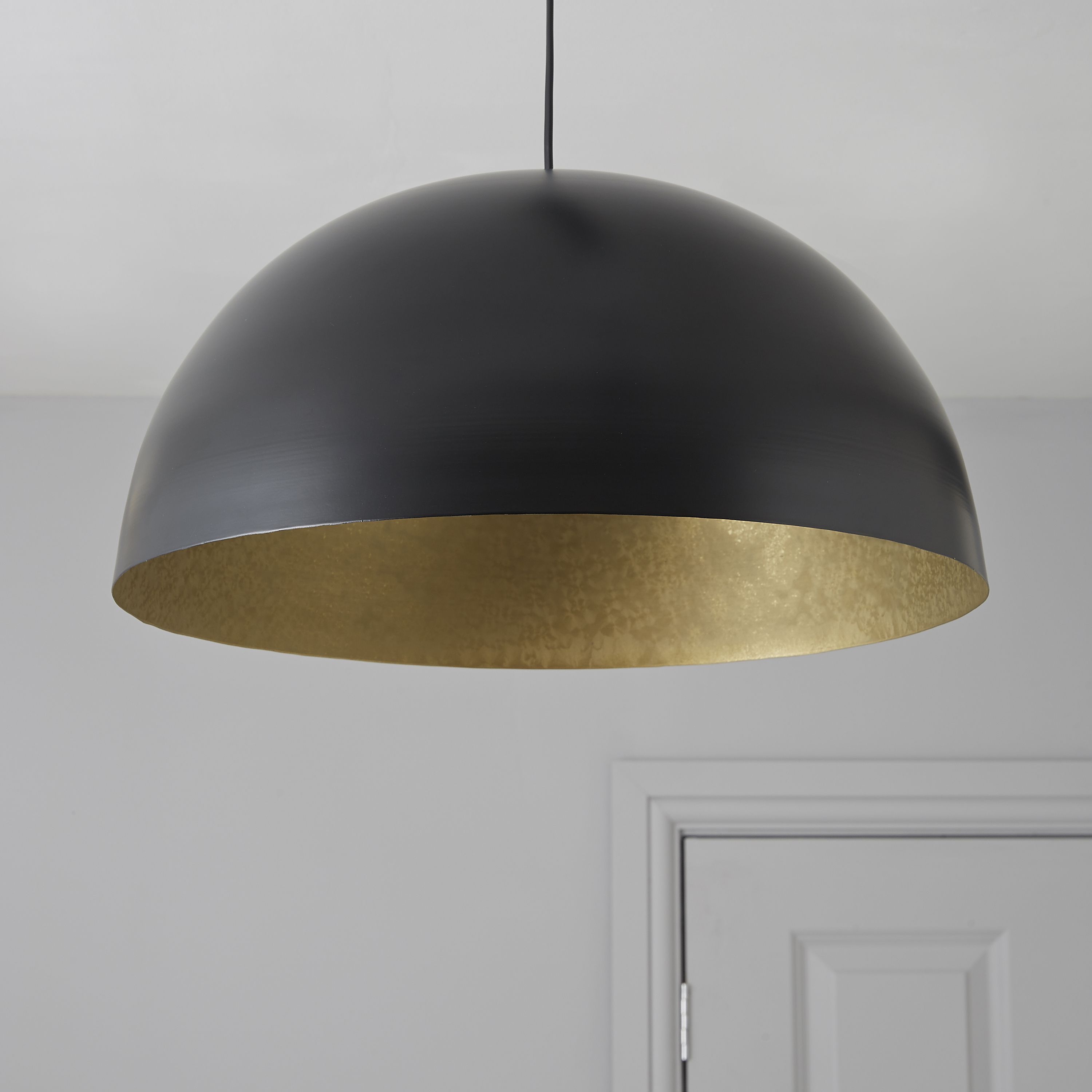 Colours Black Ceiling Light Fixture | DIY