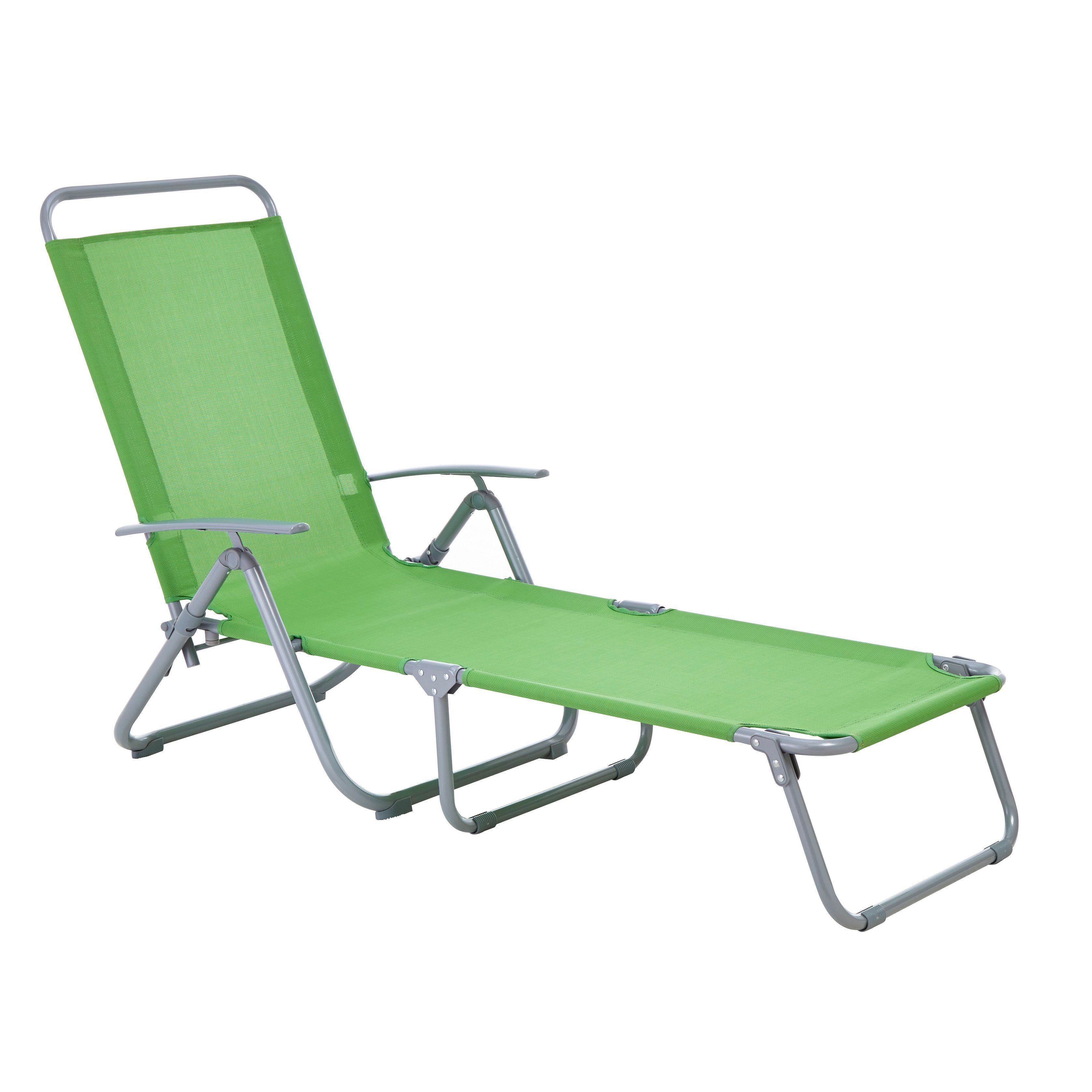 Bahama Metal Sunlounger | Departments | DIY at B&Q