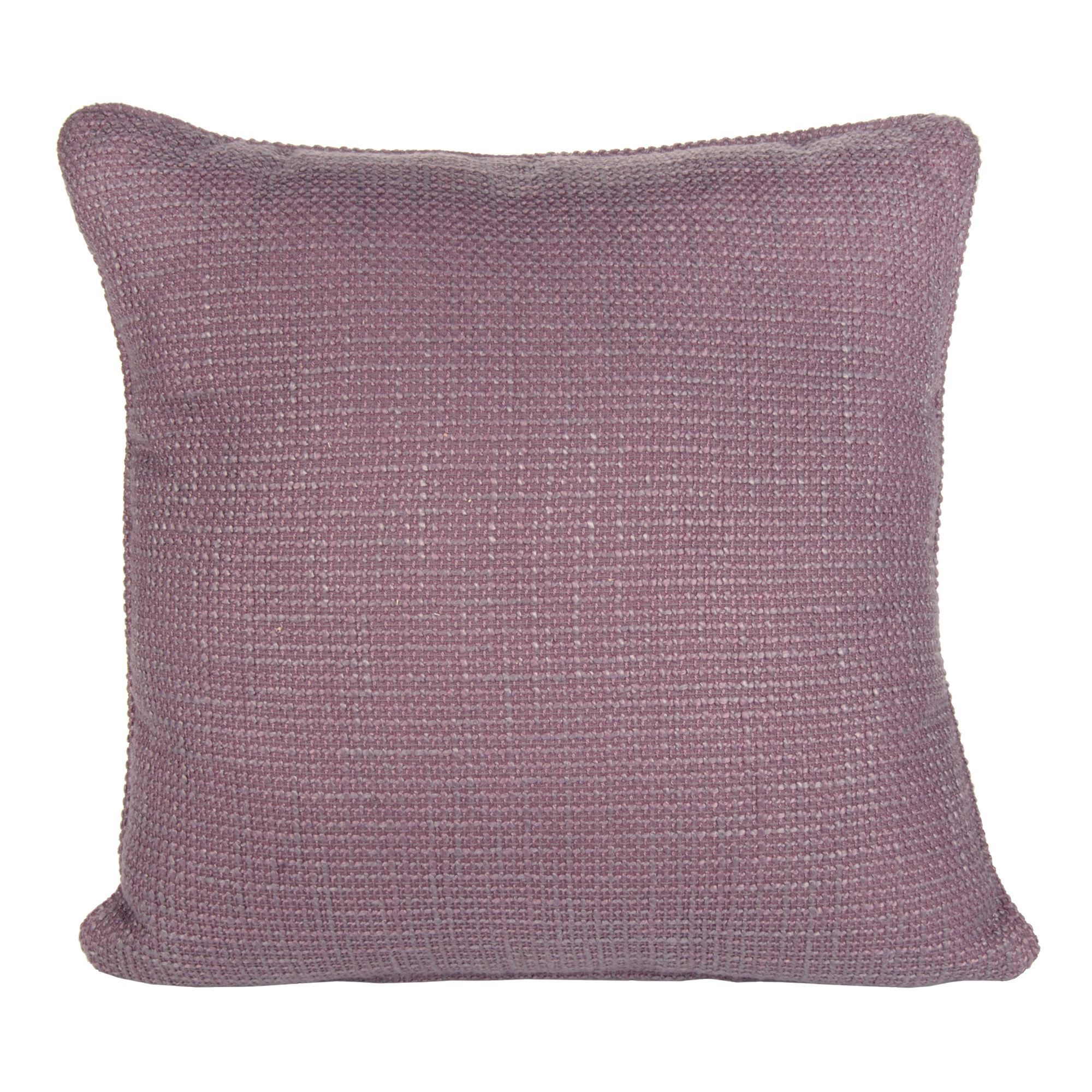 Carina Woven Blueberry & Purple Cushion | Departments | DIY At B&Q