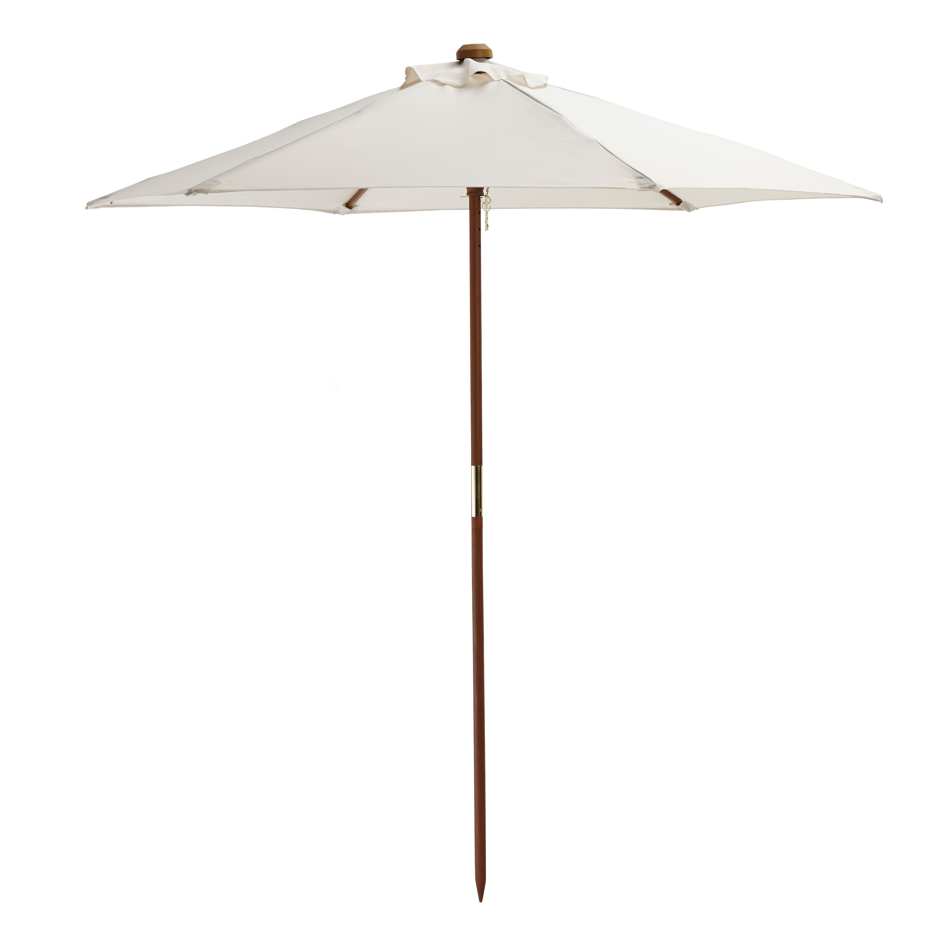 Capri 2000 Ecru Parasol Departments DIY at B&Q