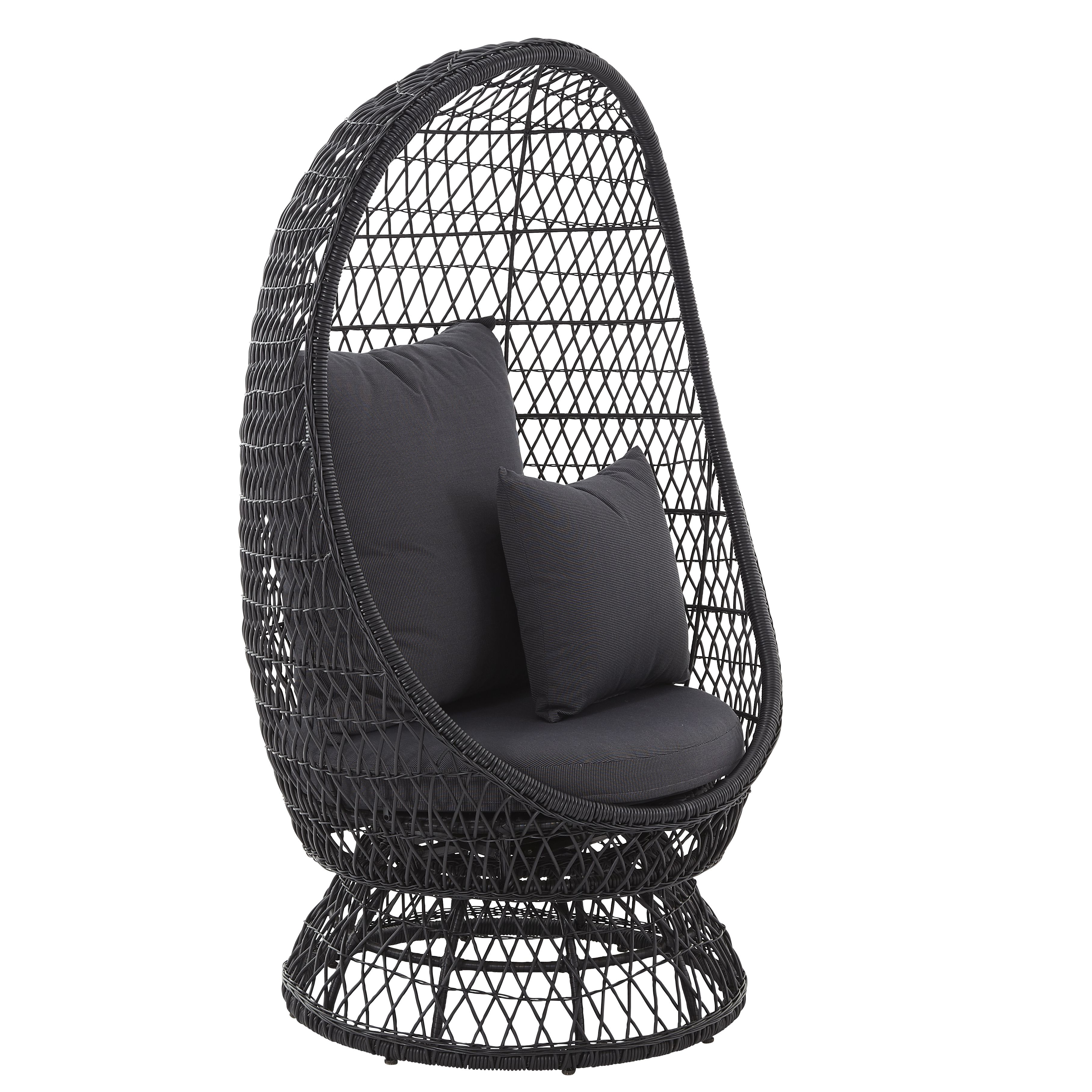 Anya Rattan Effect Egg Chair | Departments | DIY at B&Q