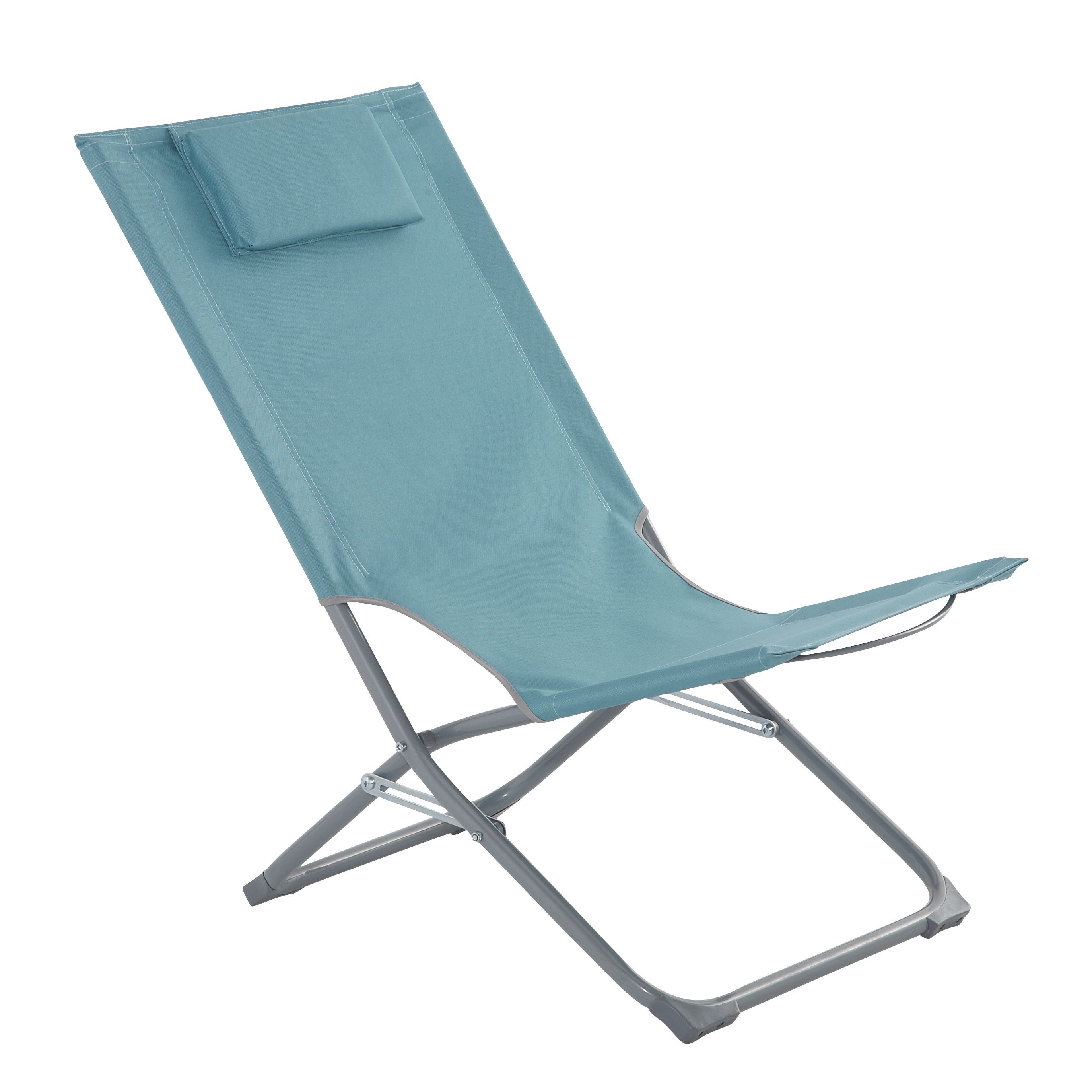 Curacao Metal Beach Chair | Departments | DIY at B&Q