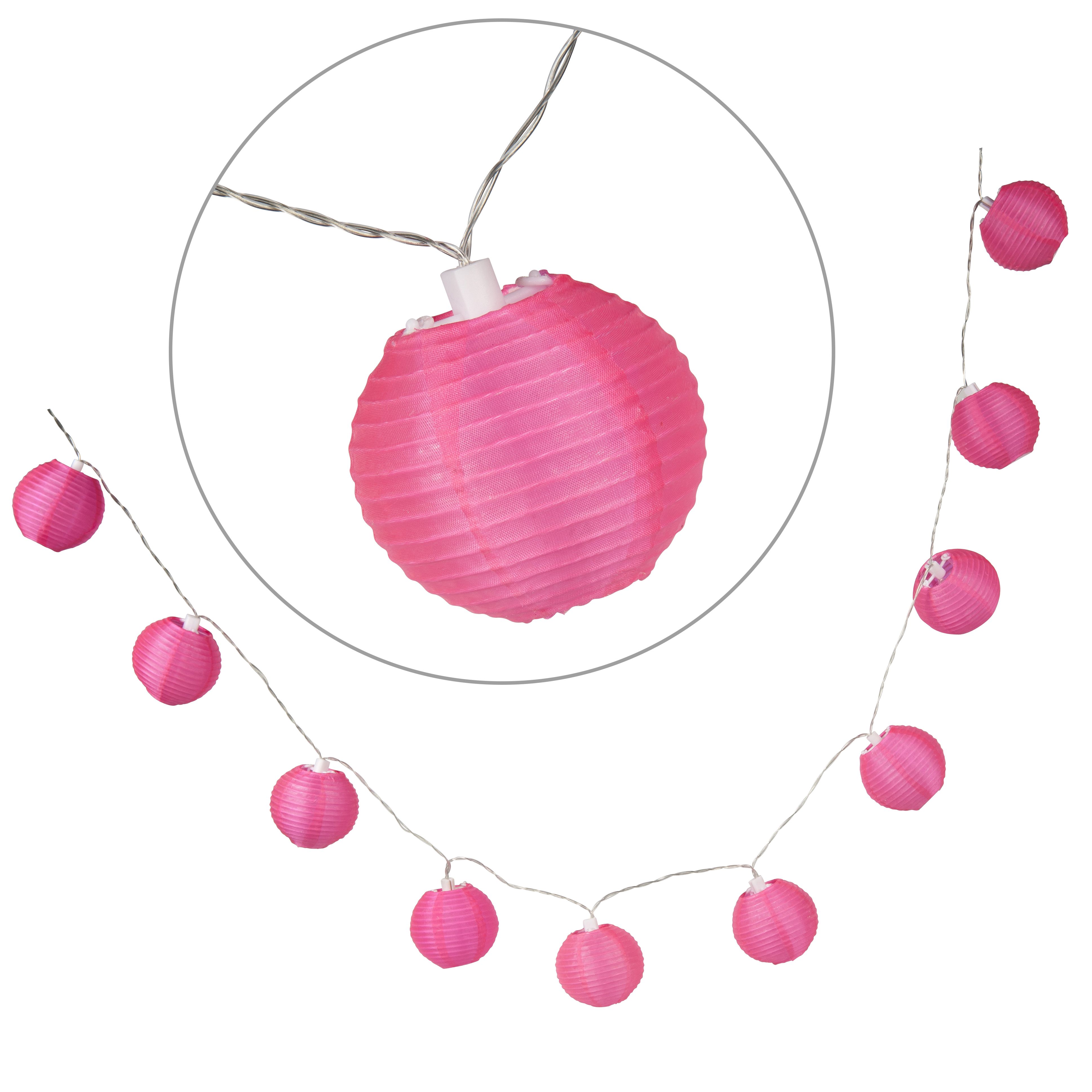 Blooma Moneta Lantern Solar Powered LED String Lights Departments DIY at B&Q