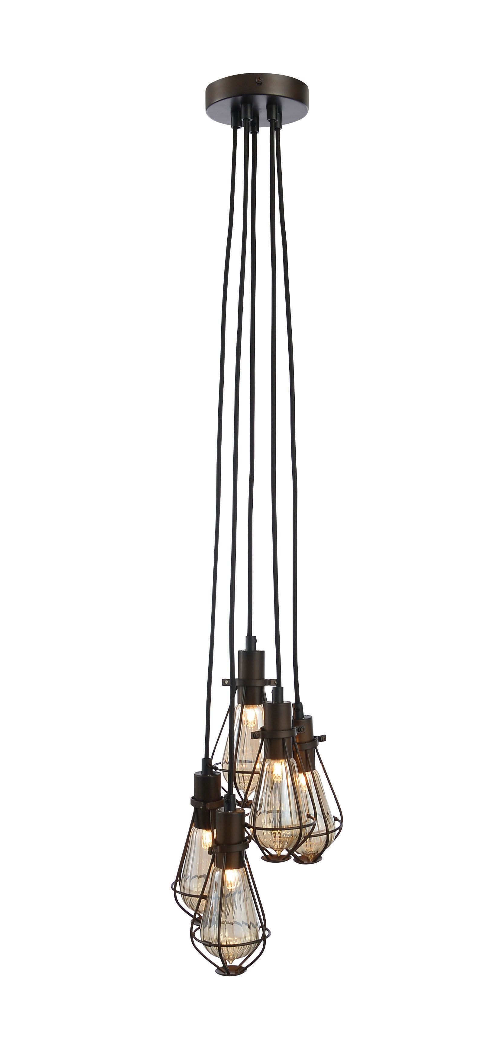 Ananes Black Bronze Effect 5 Lamp Ceiling Light Departments DIY at B&Q