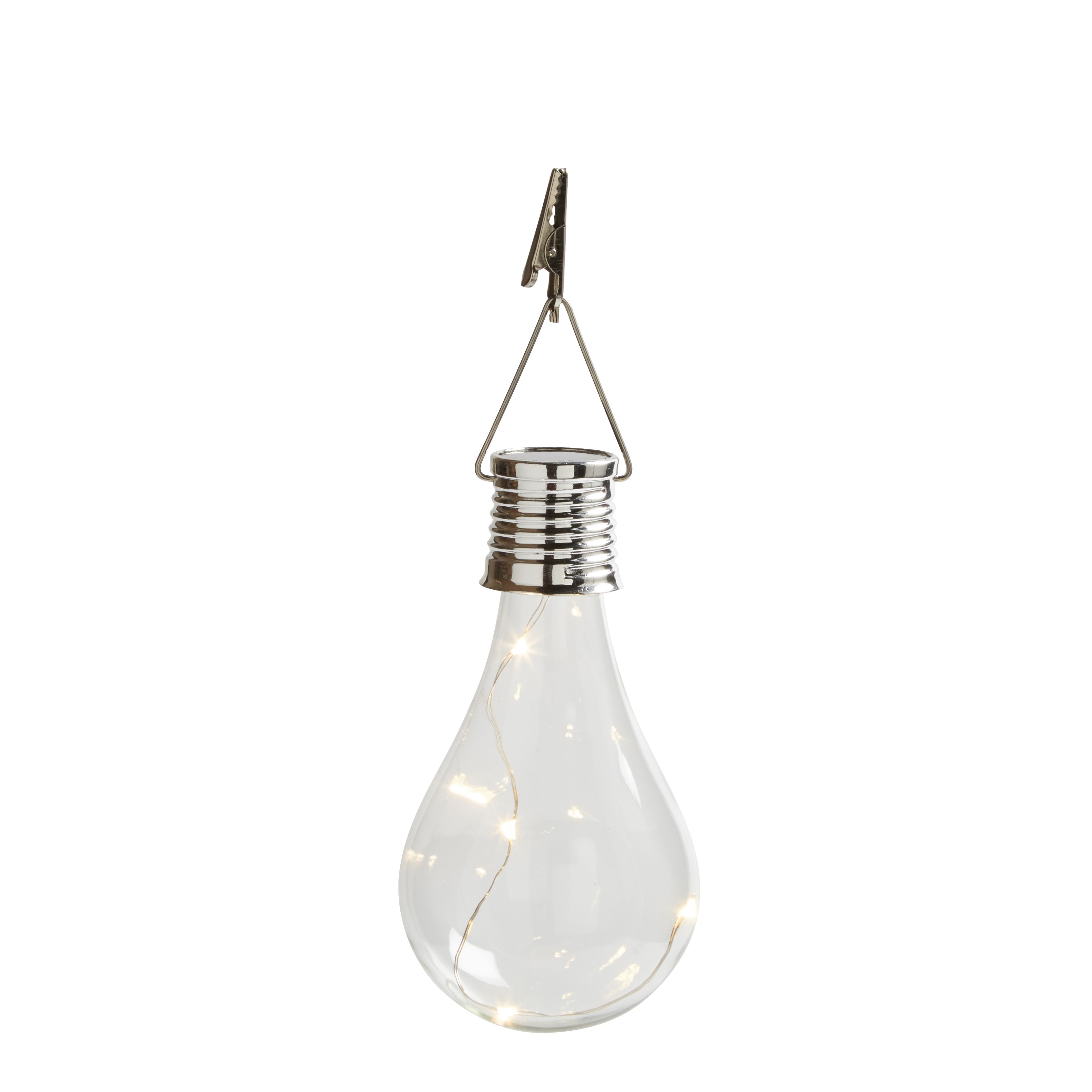 Blooma Gelanor Solar Powered LED Hanging Lamp | Departments | DIY at B&Q