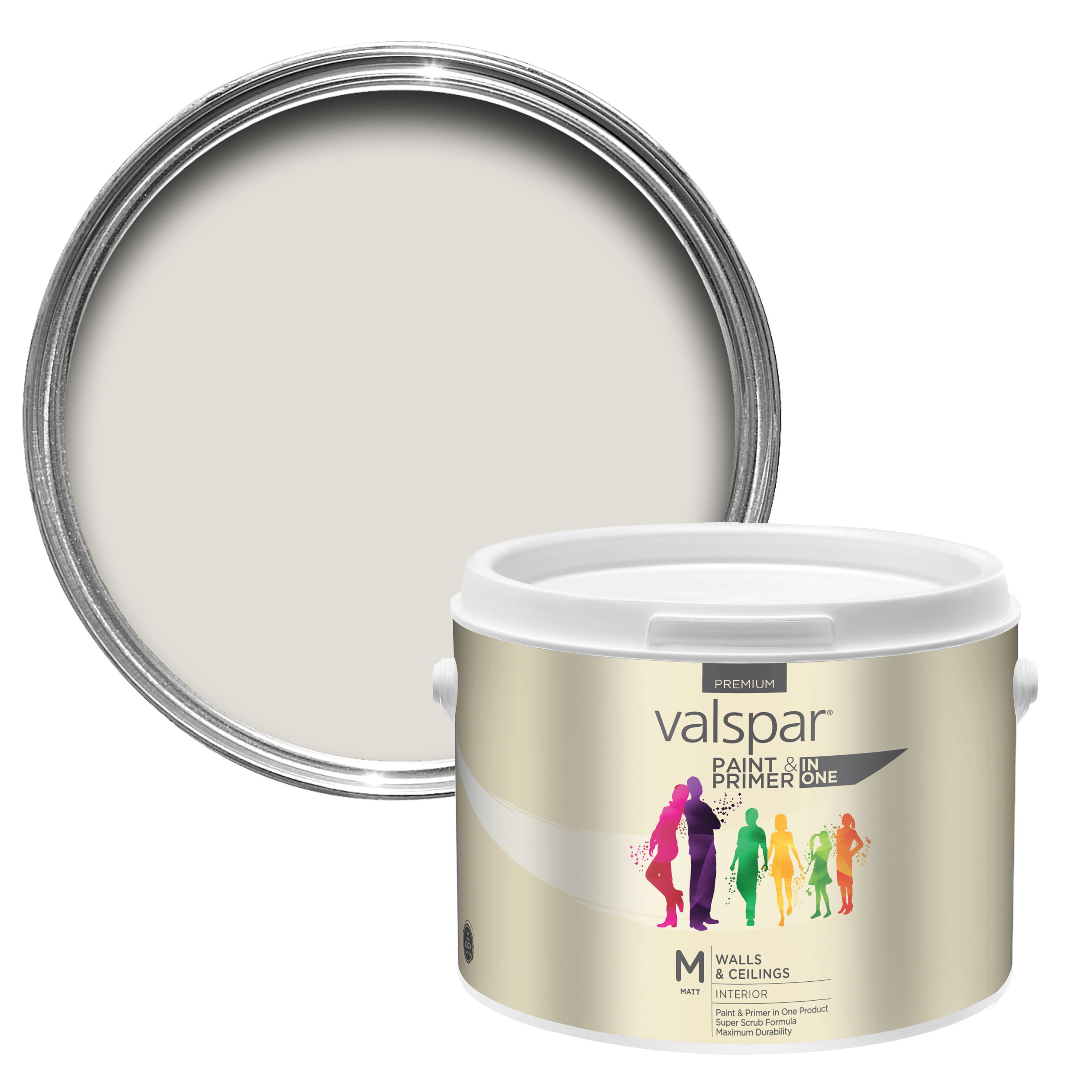 Valspar Premium Magic Touch Matt Emulsion Paint 2.5L Departments