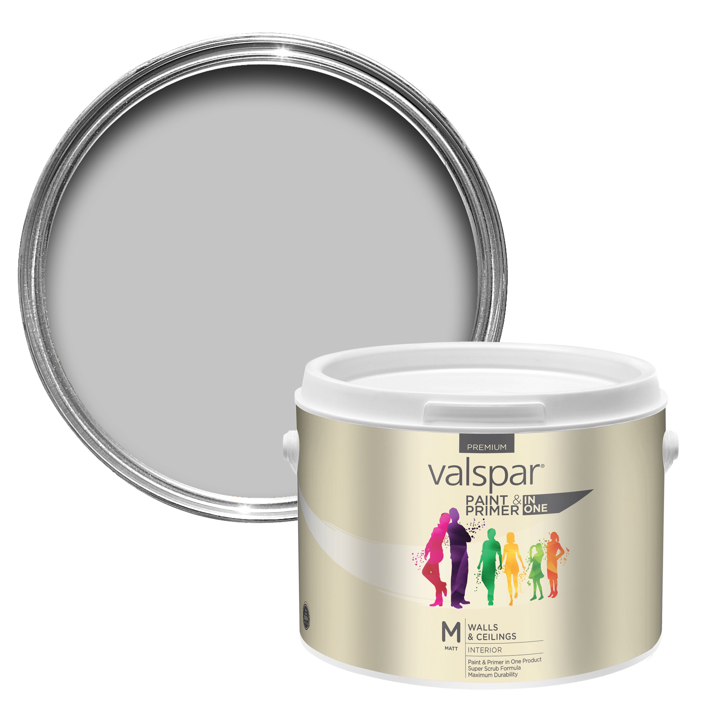 Valspar Premium Quiet Interlude Matt Emulsion Paint 2.5L | Departments ...