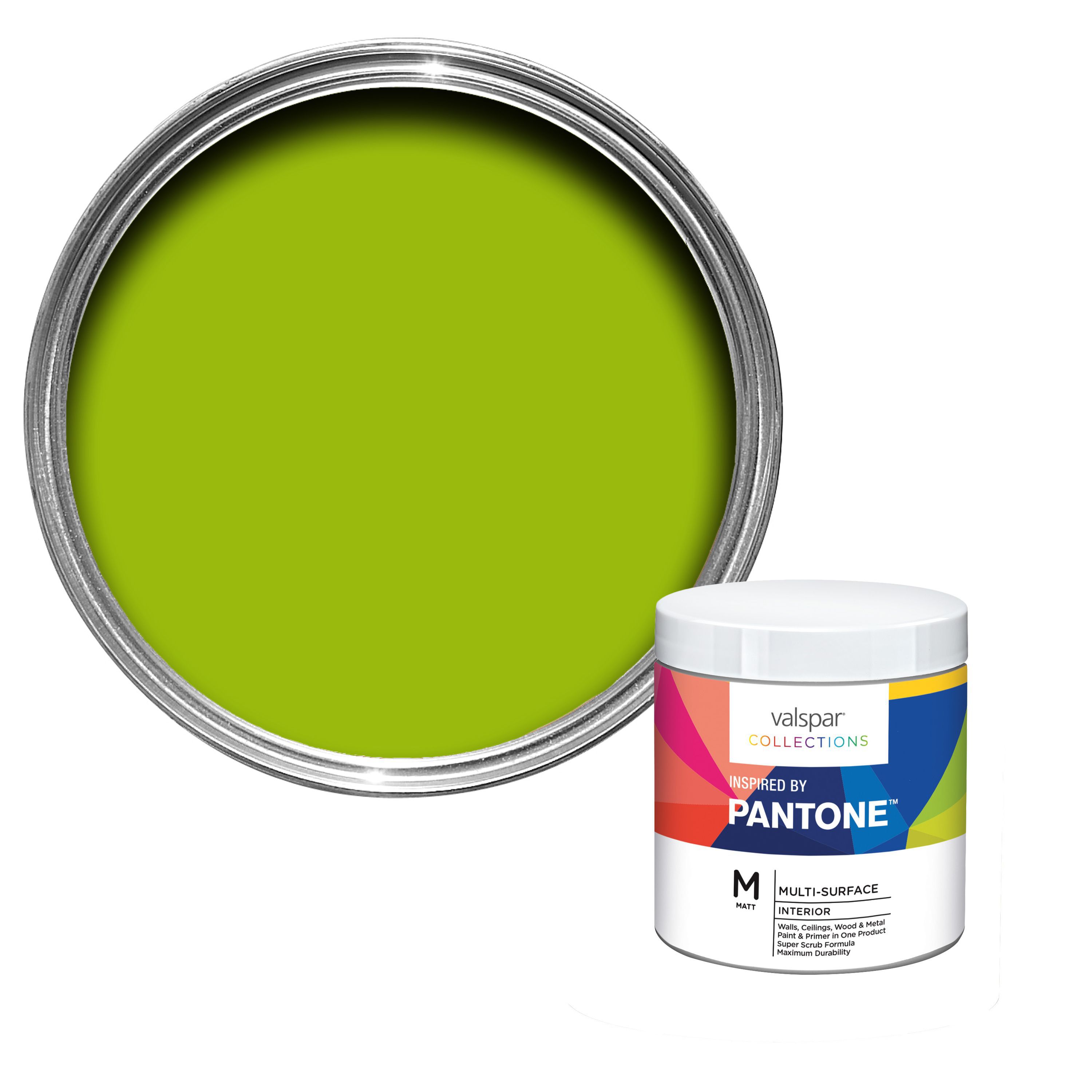 Valspar Macaw Green Matt Paint Base 236ml Departments DIY at B&Q