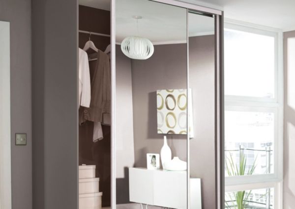 Sliding Wardrobe Doors Amp Kits Bedroom Furniture Diy At B Amp Q