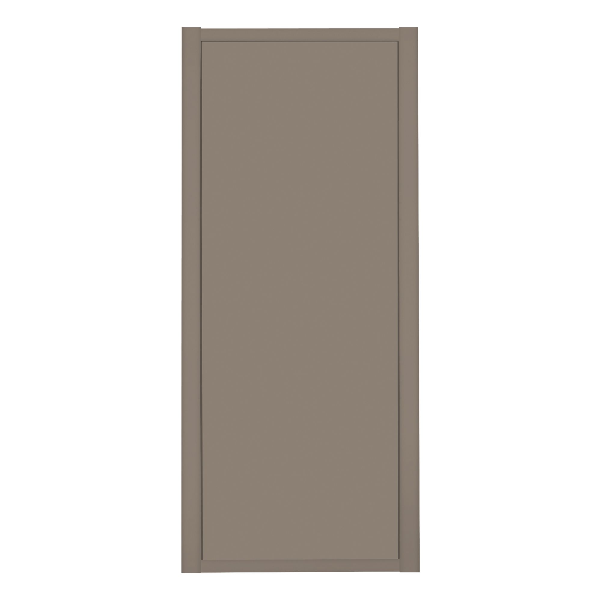 Shaker Traditional Stone Grey Sliding Wardrobe Door (W)610mm