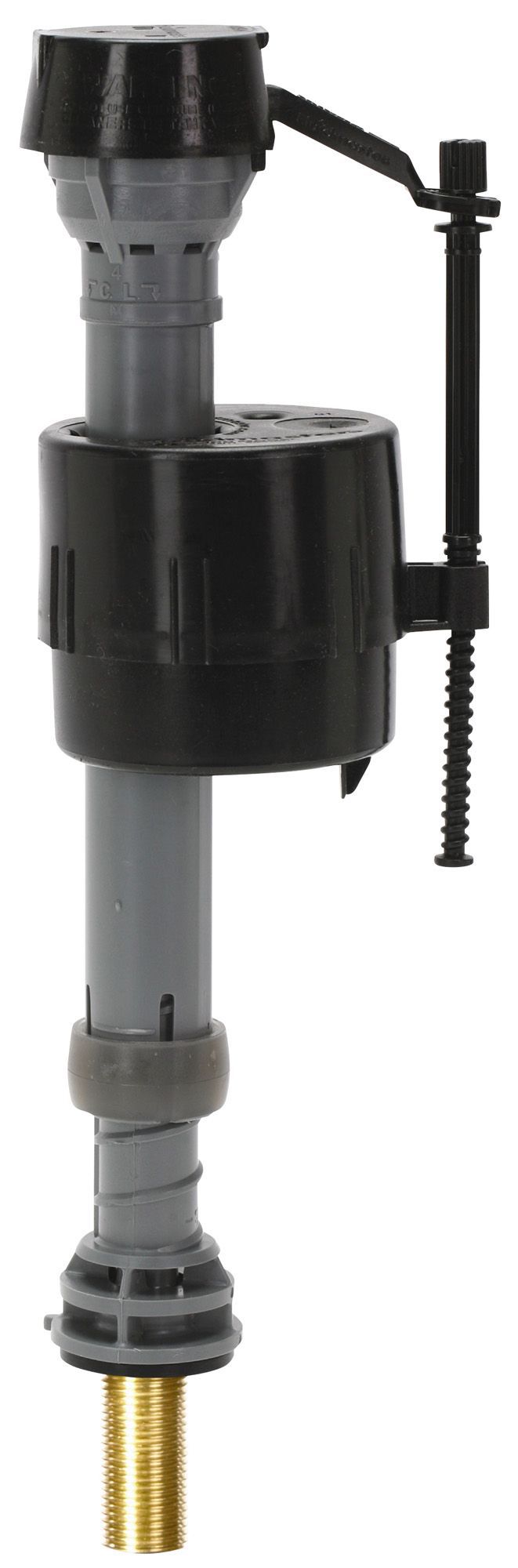 Fluidmaster Bottom entry 1/2" fill valve with brass shank Departments